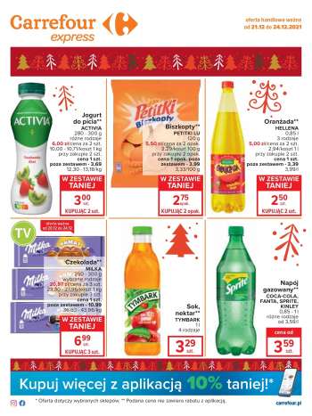 Gazetka Carrefour Express - 21.12.2021 - 24.12.2021.