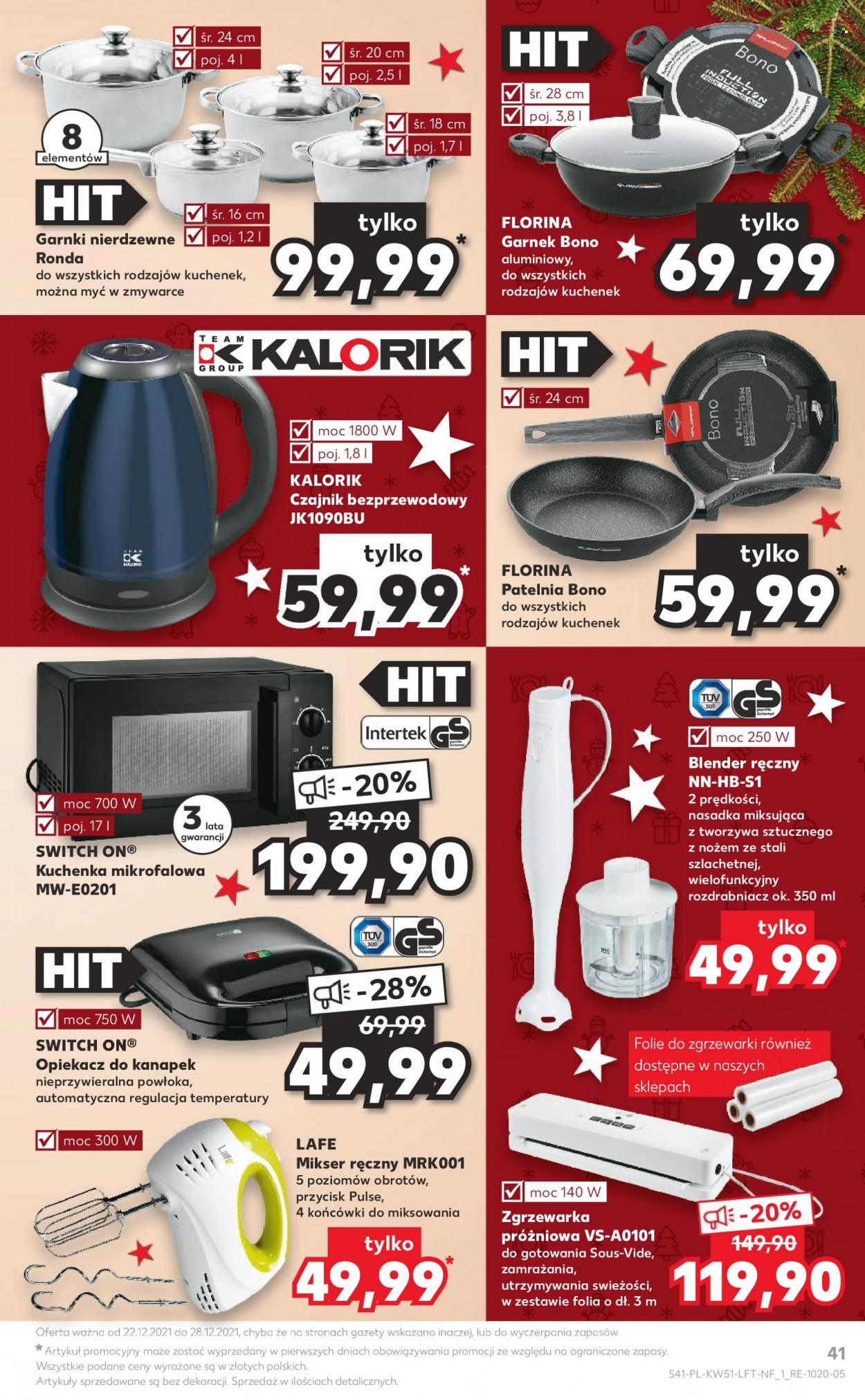 Gazetka Kaufland - 22.12.2021 - 28.12.2021. Strona 41