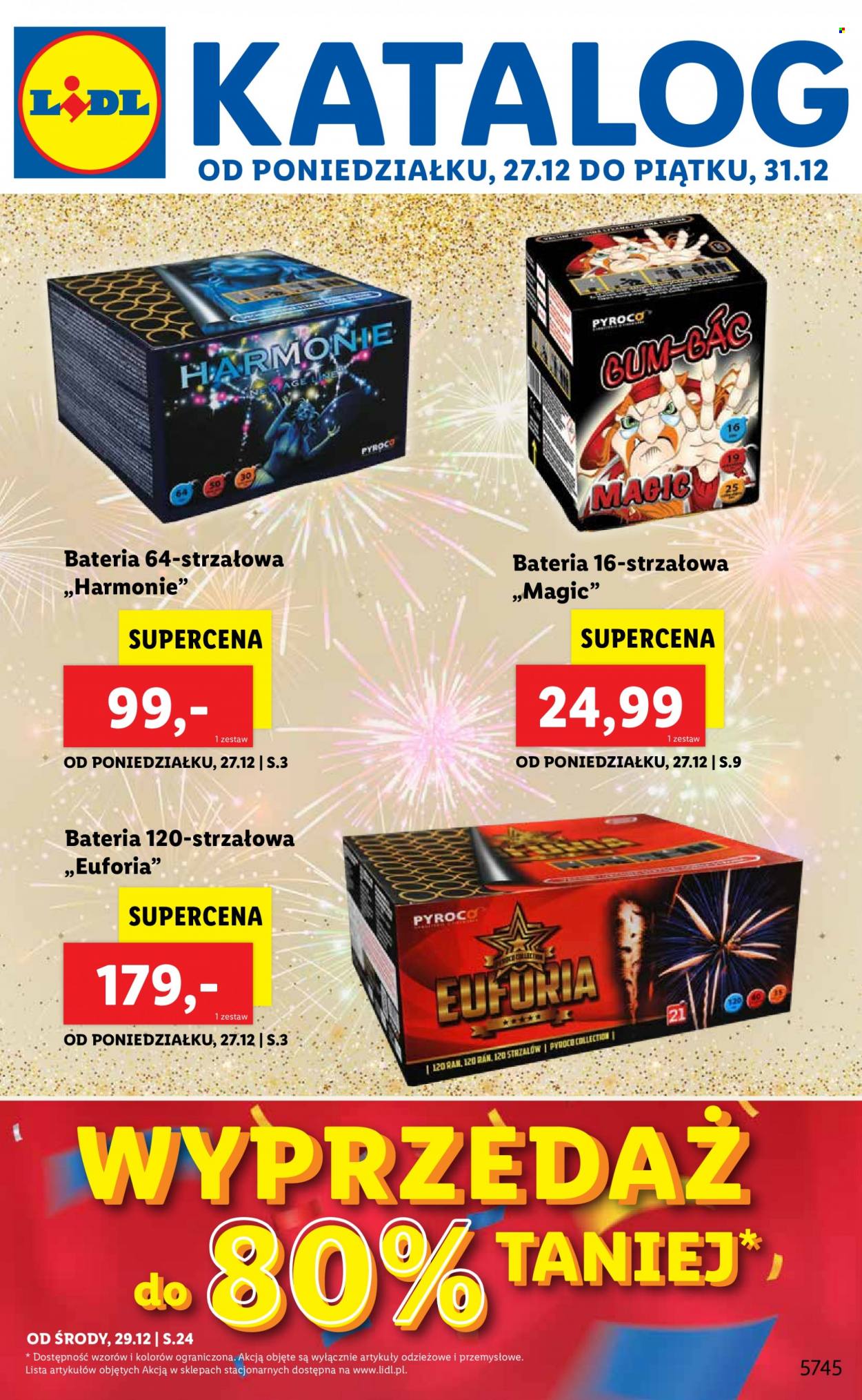 Gazetka Lidl - 27.12.2021 - 31.12.2021. Strona 1