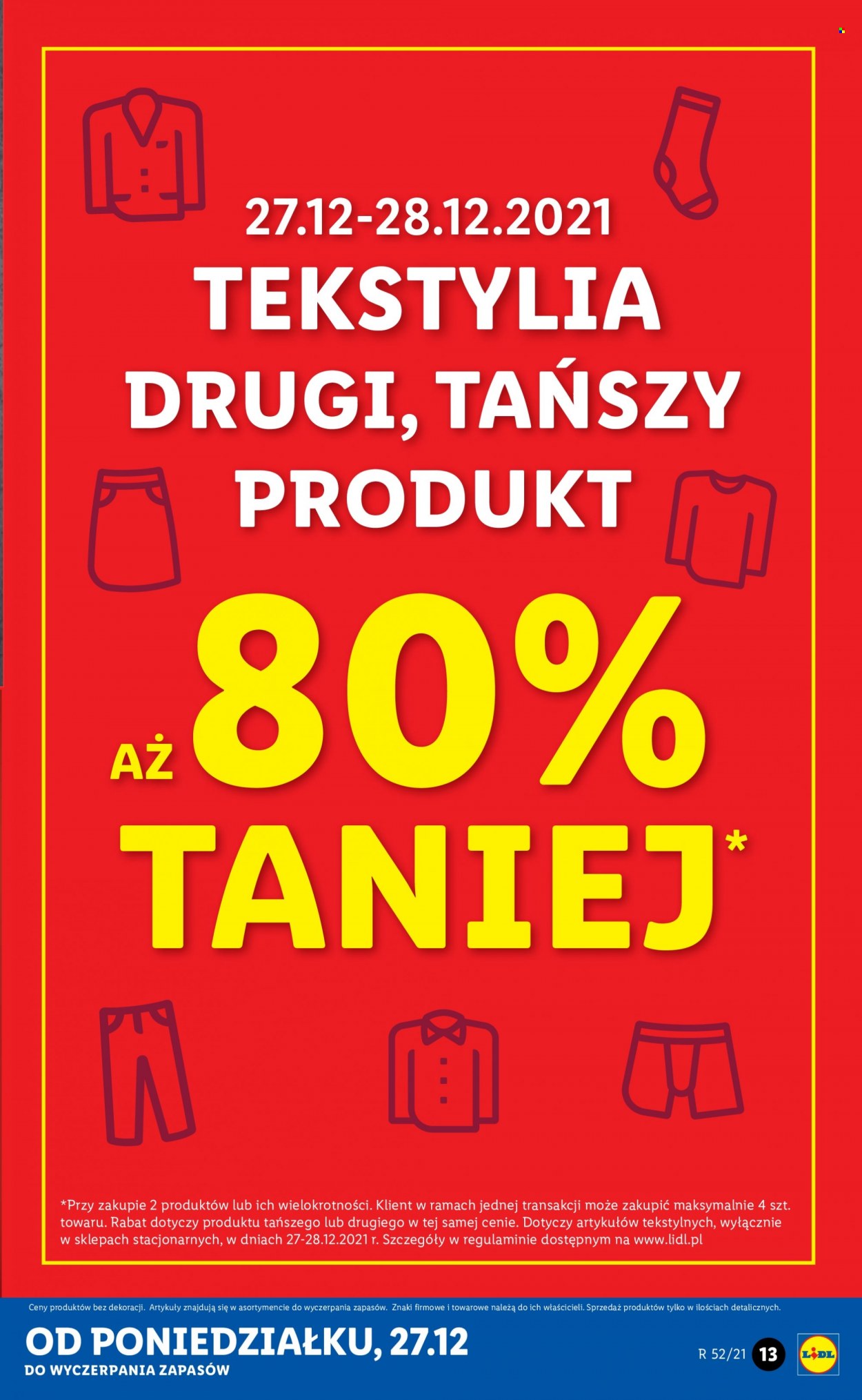 Gazetka Lidl - 27.12.2021 - 31.12.2021. Strona 13