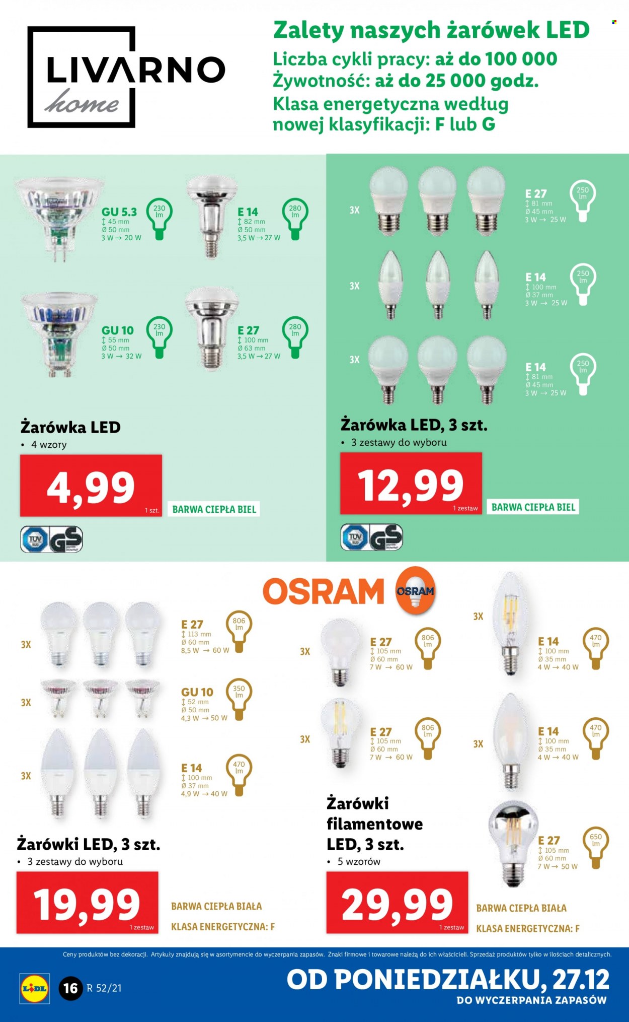 Gazetka Lidl - 27.12.2021 - 31.12.2021. Strona 16