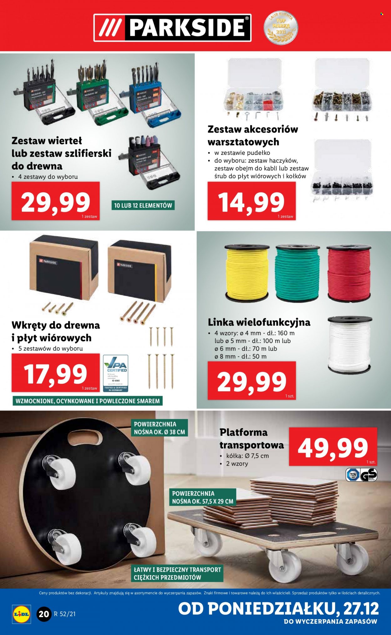 Gazetka Lidl - 27.12.2021 - 31.12.2021. Strona 20