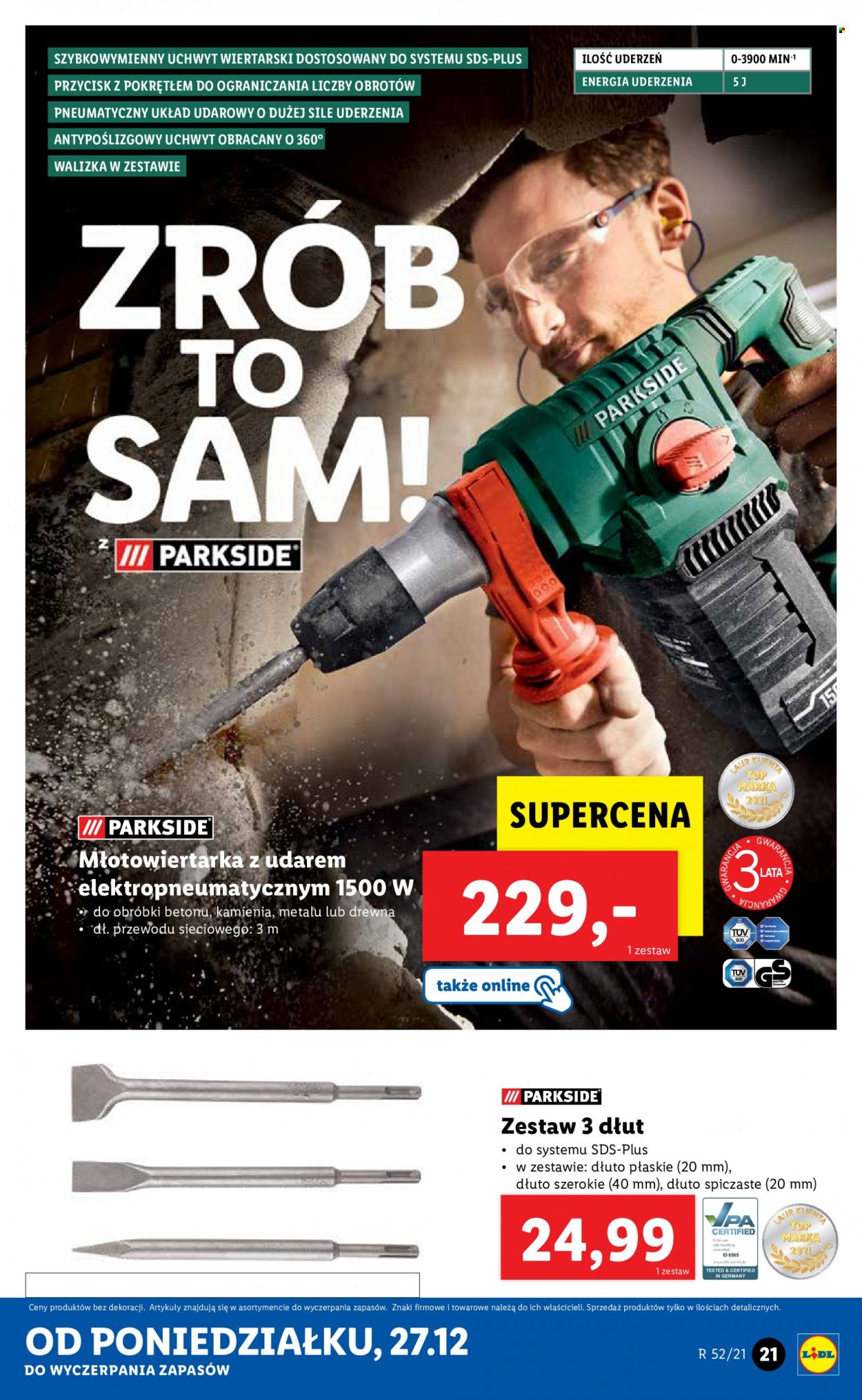 Gazetka Lidl - 27.12.2021 - 31.12.2021. Strona 21