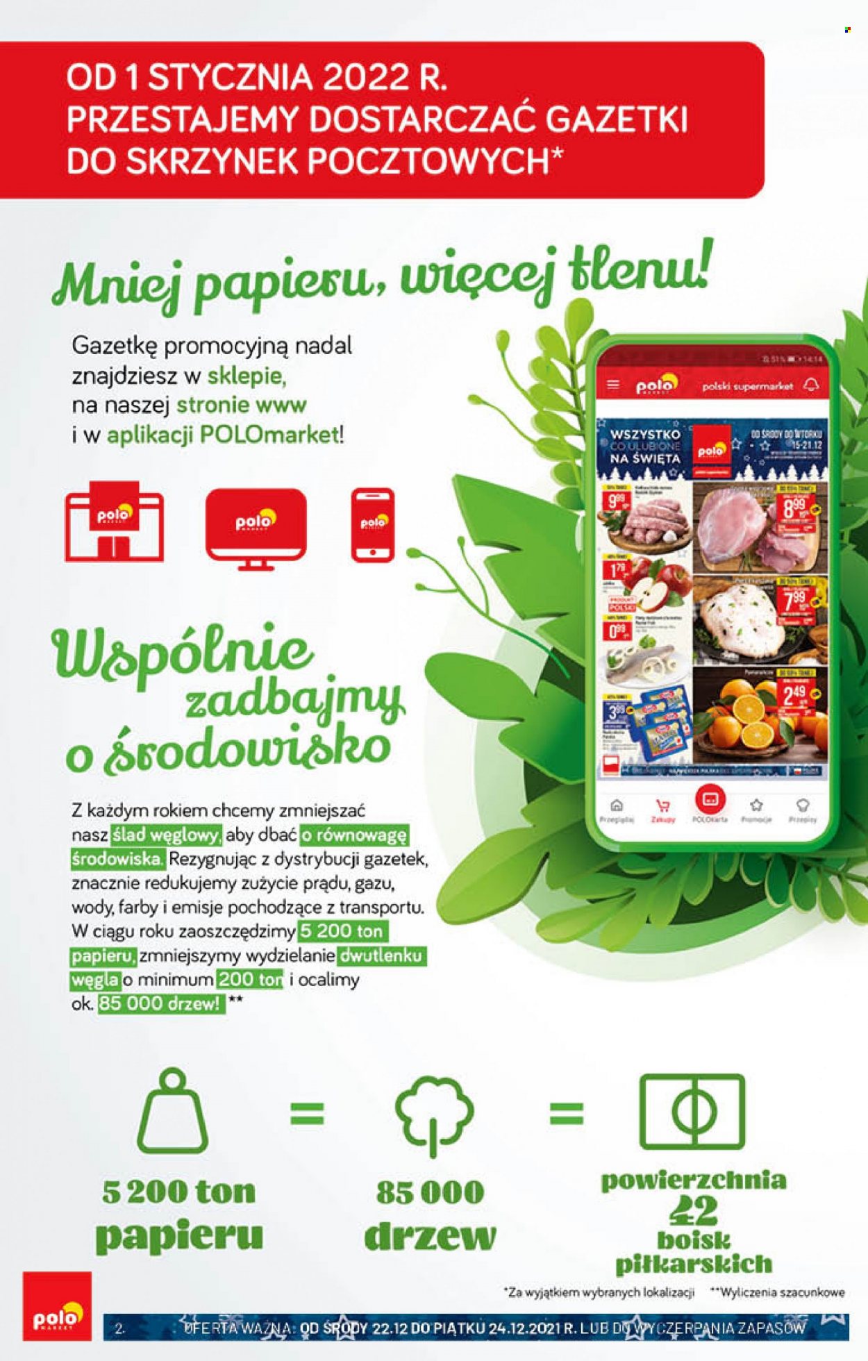 Gazetka Polomarket - 22.12.2021 - 24.12.2021. Strona 2