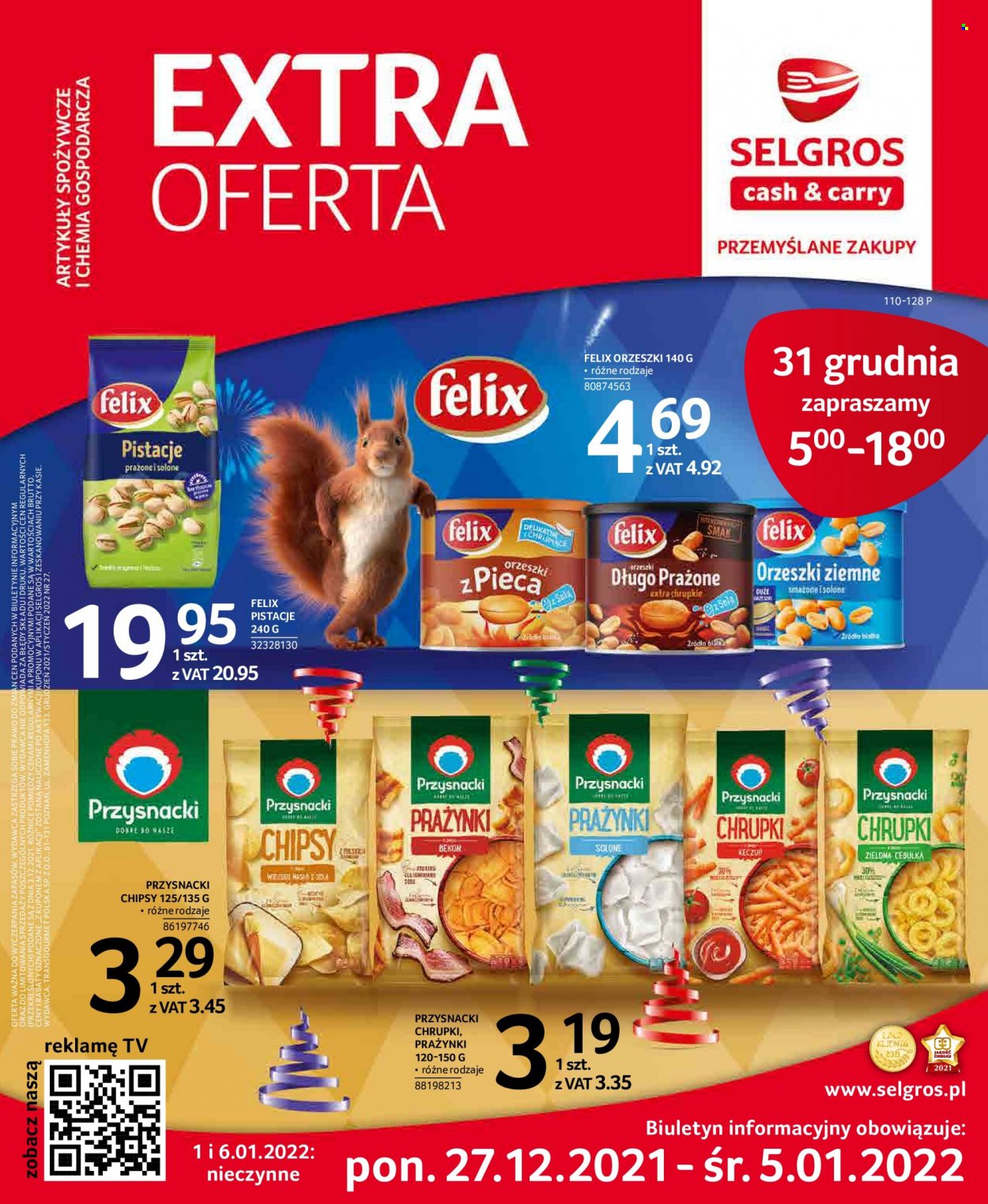 Gazetka Selgros - 27.12.2021 - 5.01.2022. Strona 1