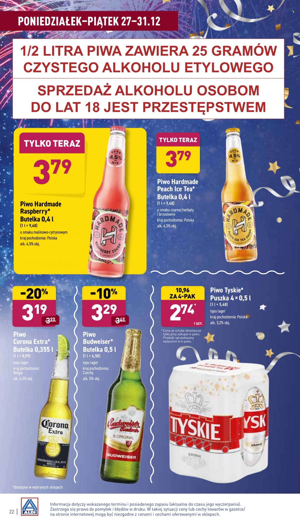 Gazetka ALDI - 27.12.2021 - 31.12.2021. Strona 22