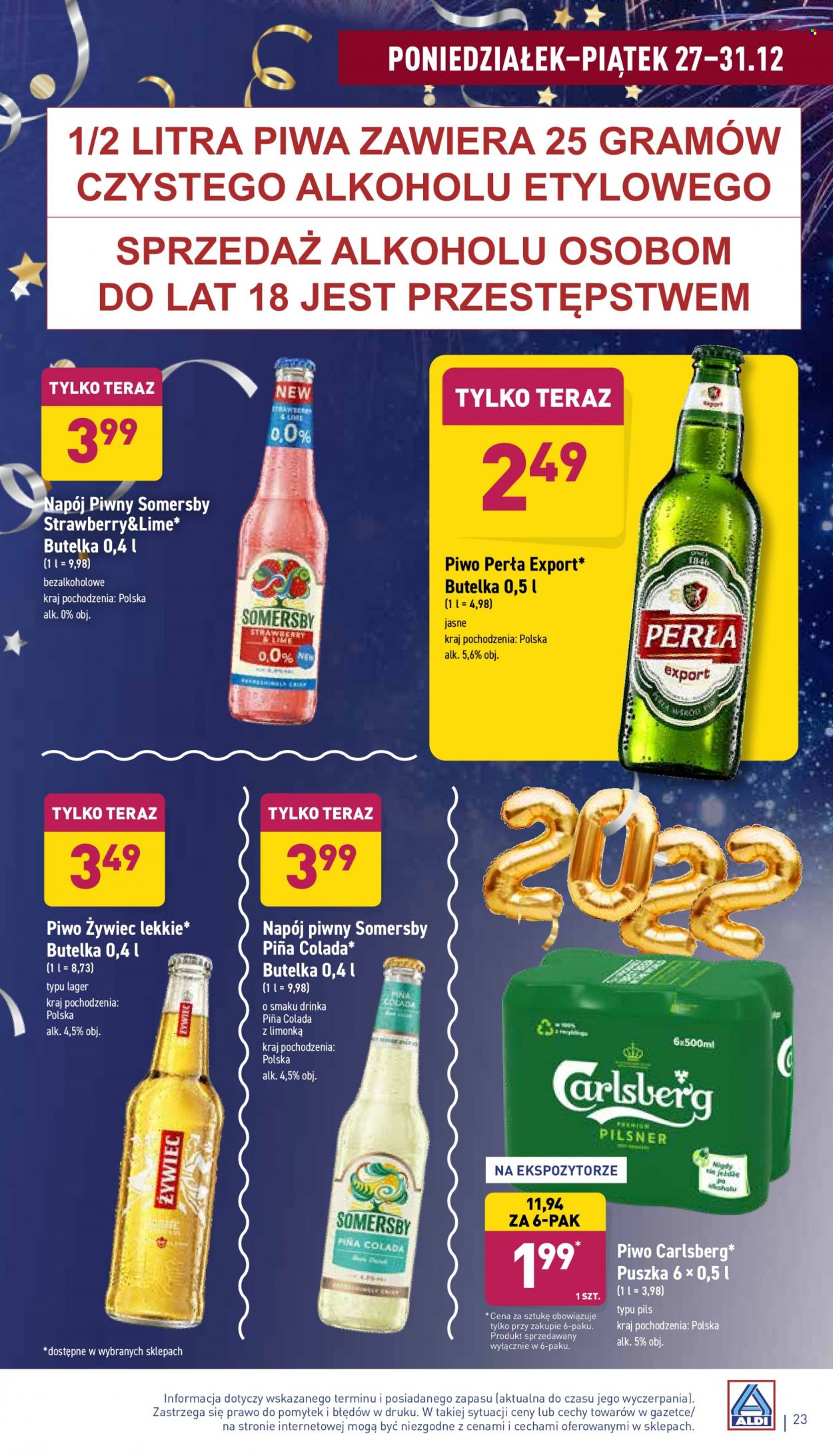 Gazetka ALDI - 27.12.2021 - 31.12.2021. Strona 23