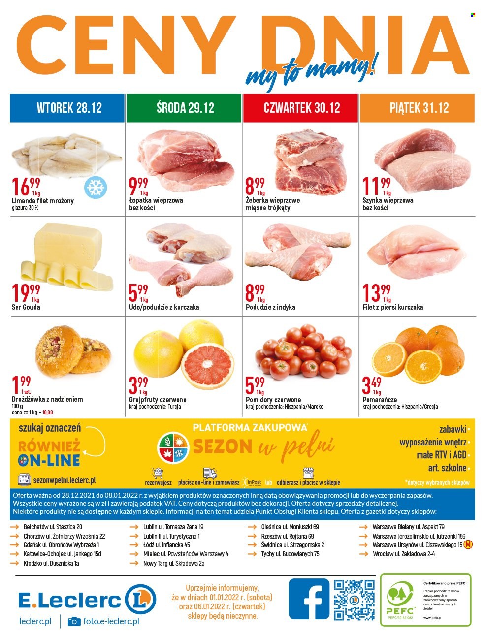 Gazetka E.Leclerc - 28.12.2021 - 8.01.2022. Strona 23