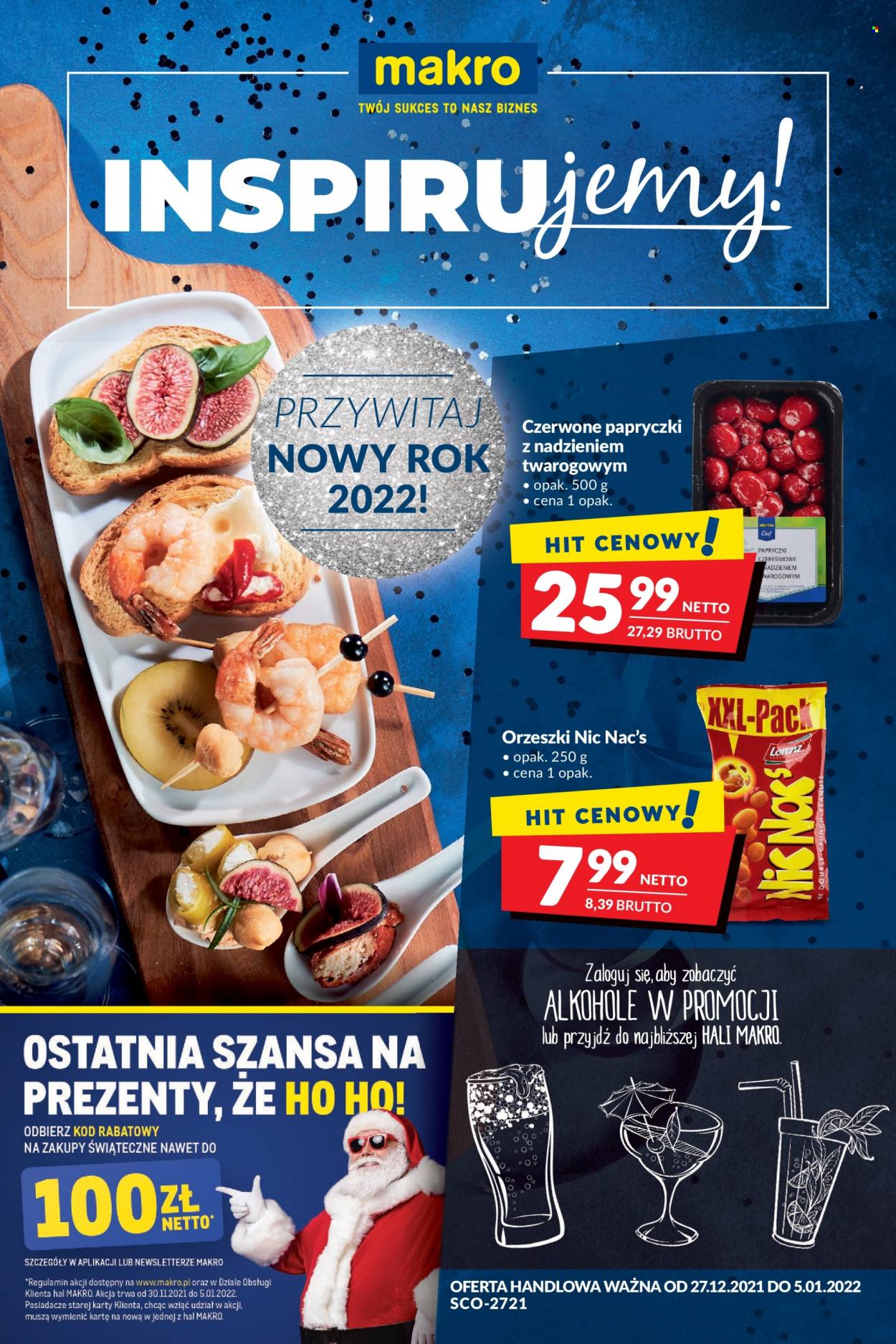 Gazetka Makro - 27.12.2021 - 5.01.2022. Strona 1