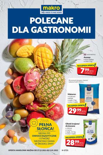 Gazetka Makro - 27.12.2021 - 5.01.2022.