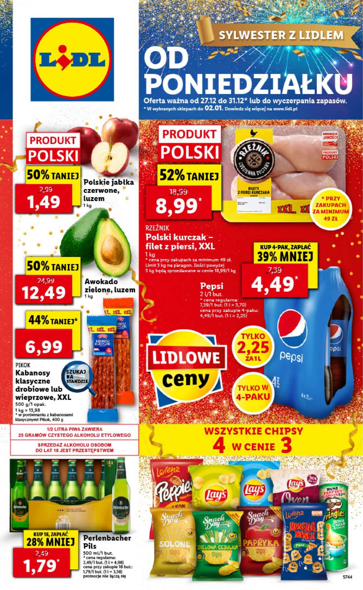 Gazetka Lidl - 27.12.2021 - 2.01.2022. Strona 1