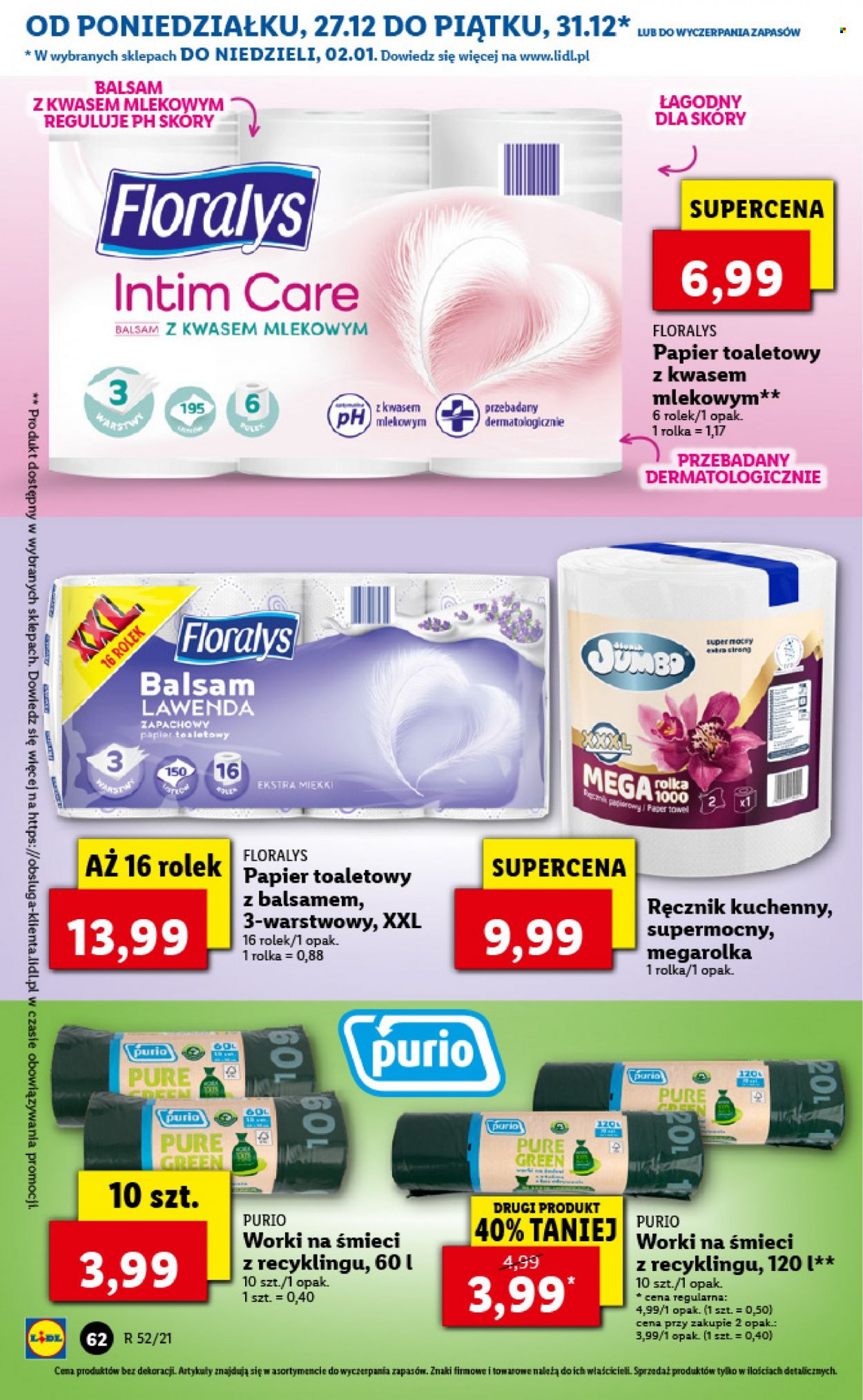 Gazetka Lidl - 27.12.2021 - 2.01.2022. Strona 64