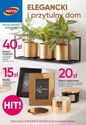 Gazetka Pepco - 30.12.2021 - 19.01.2022.