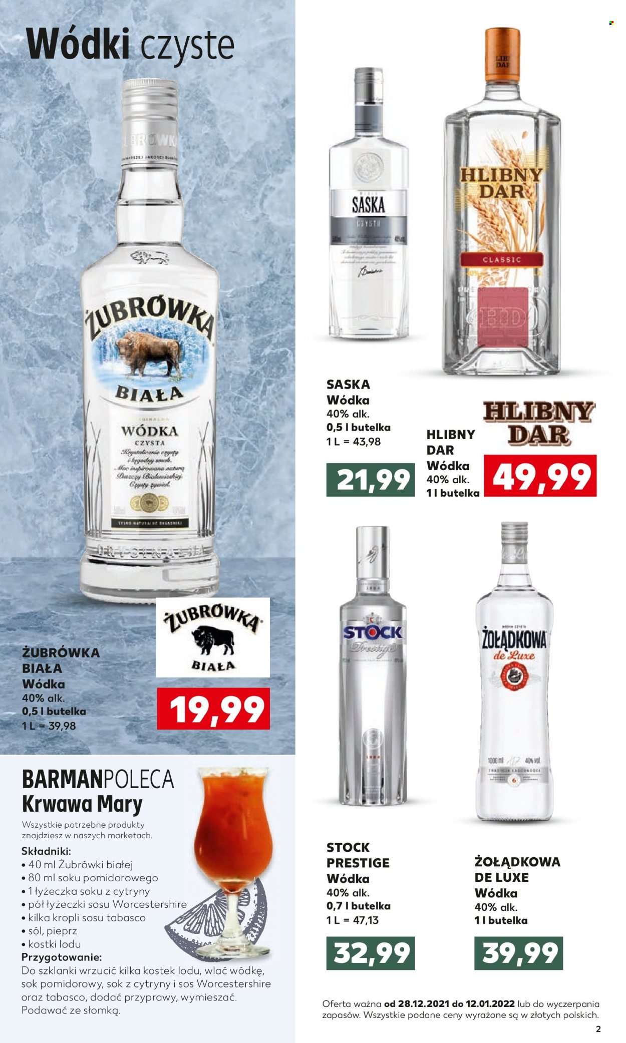 Gazetka Kaufland - 28.12.2021 - 12.01.2022. Strona 2