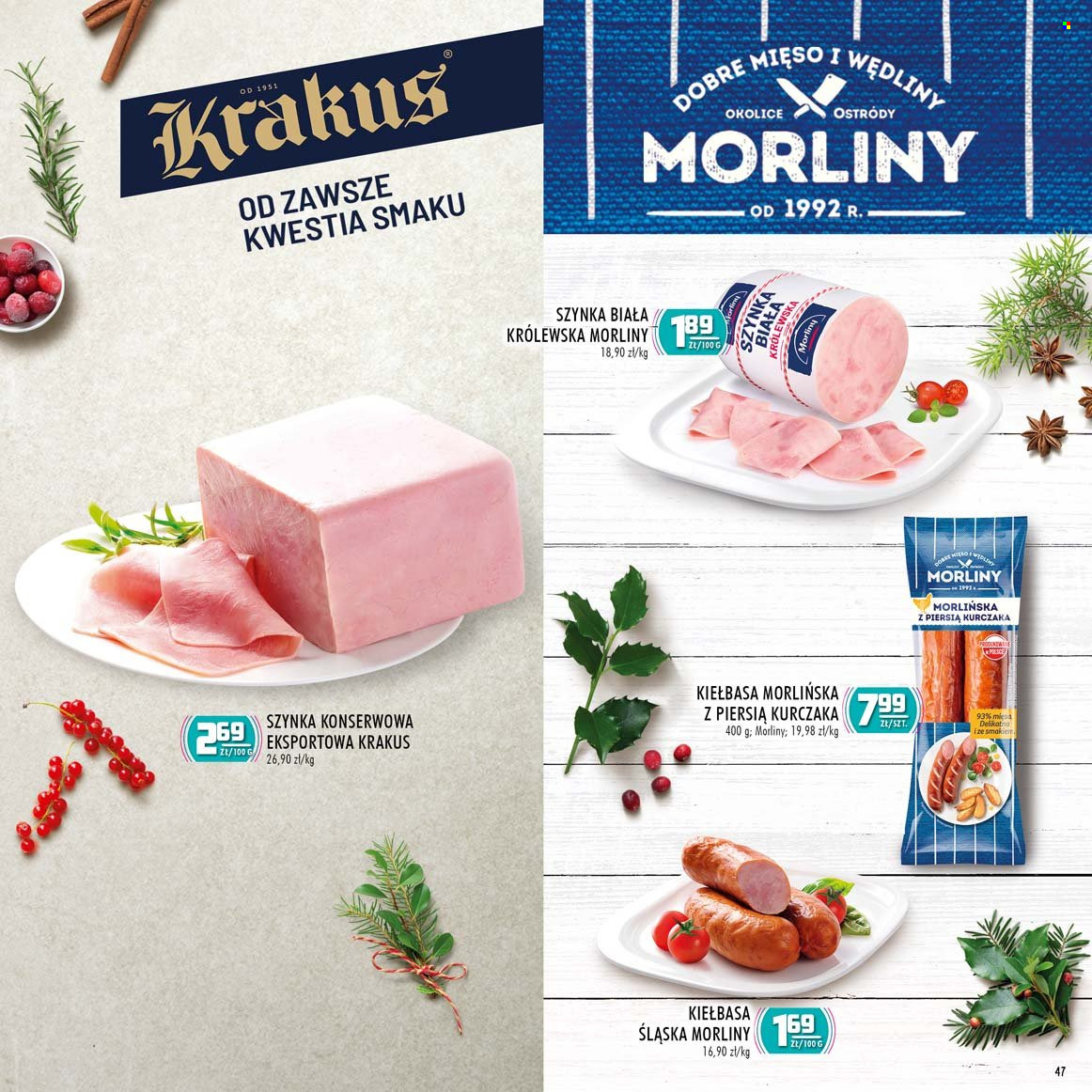 Gazetka Stokrotka Supermarket - 27.12.2021 - 13.01.2022. Strona 47