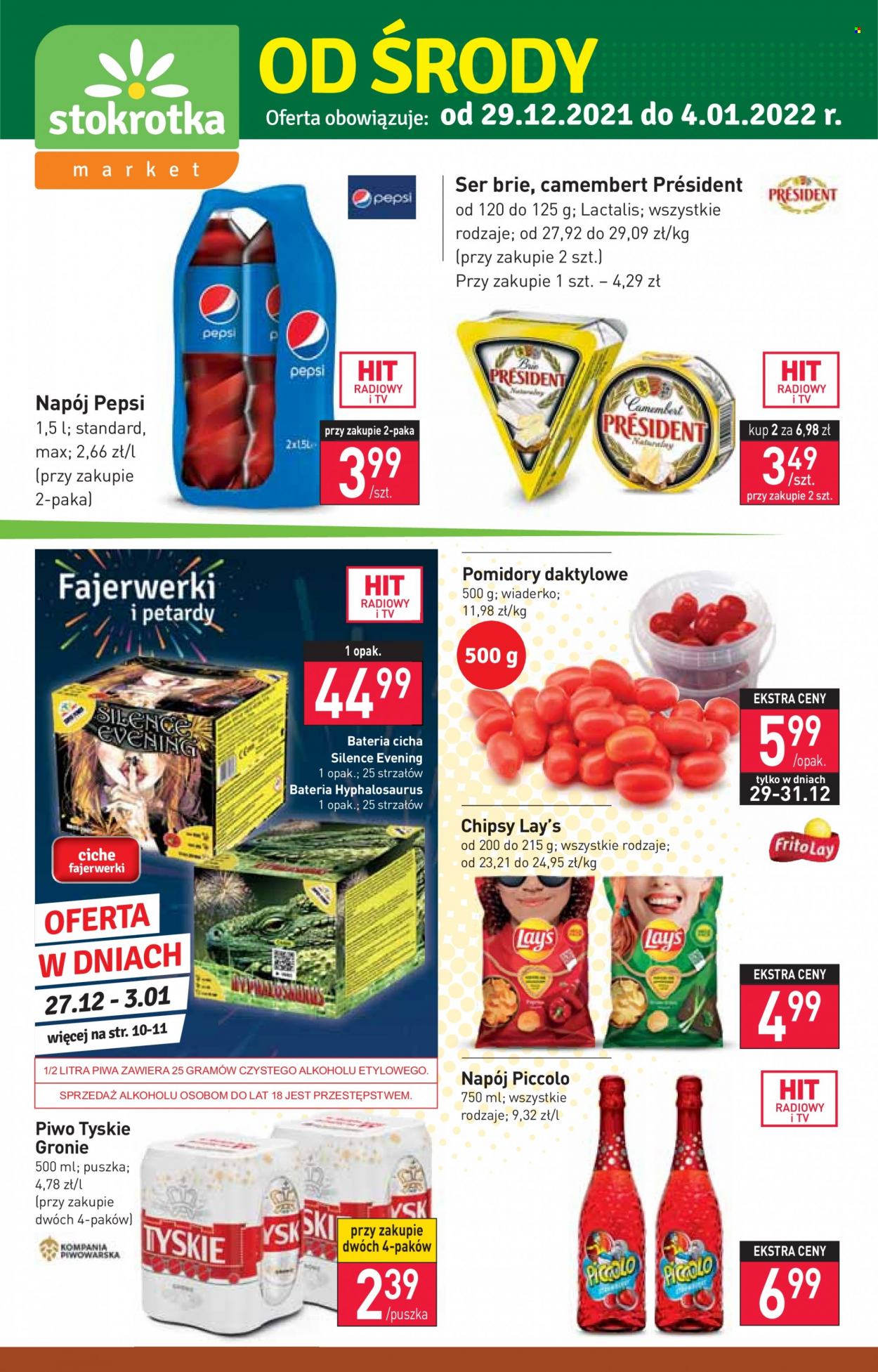 Gazetka Stokrotka Market - 29.12.2021 - 4.01.2022. Strona 1
