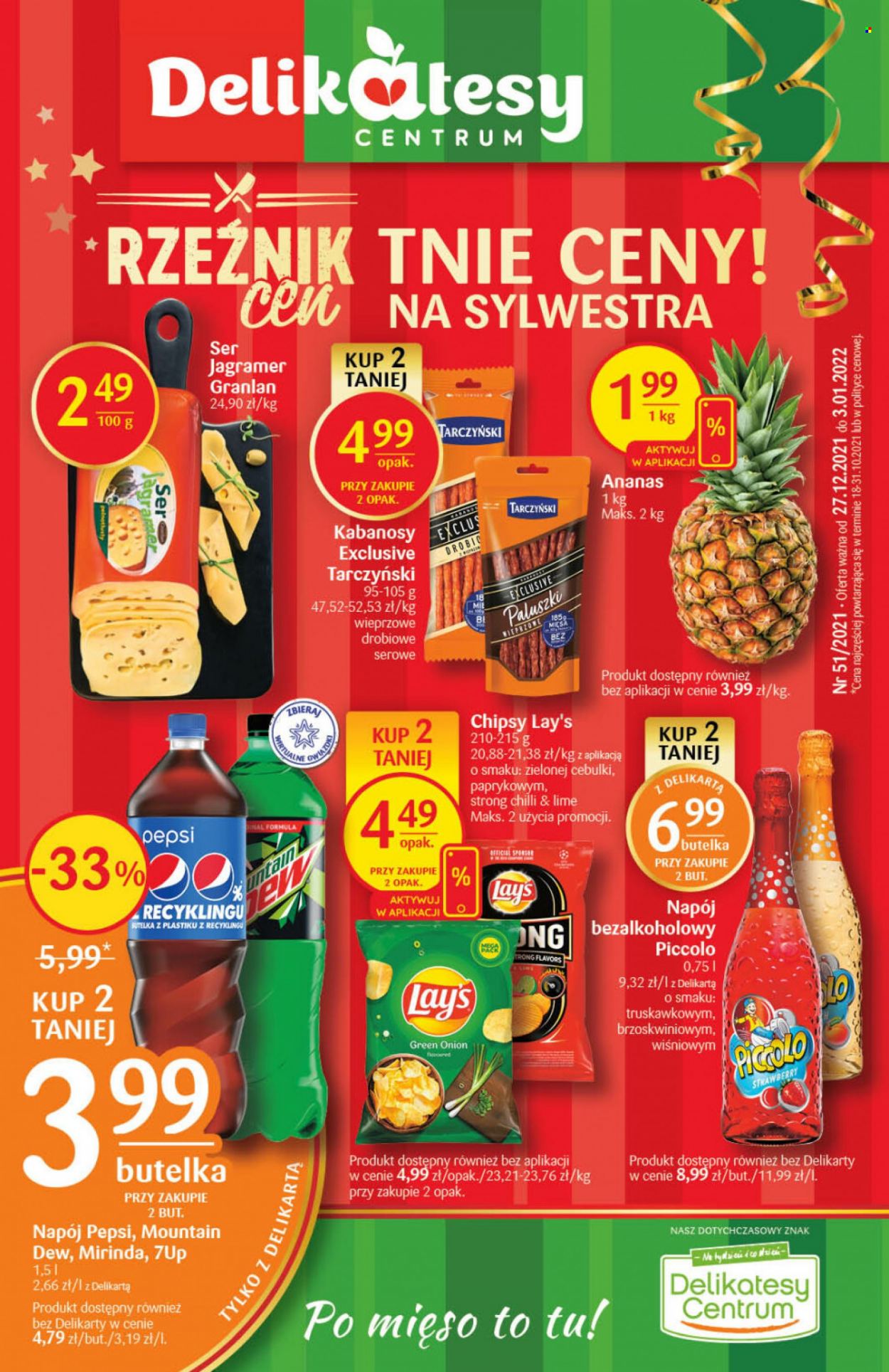 Gazetka Delikatesy Centrum - 27.12.2021 - 3.01.2022. Strona 1