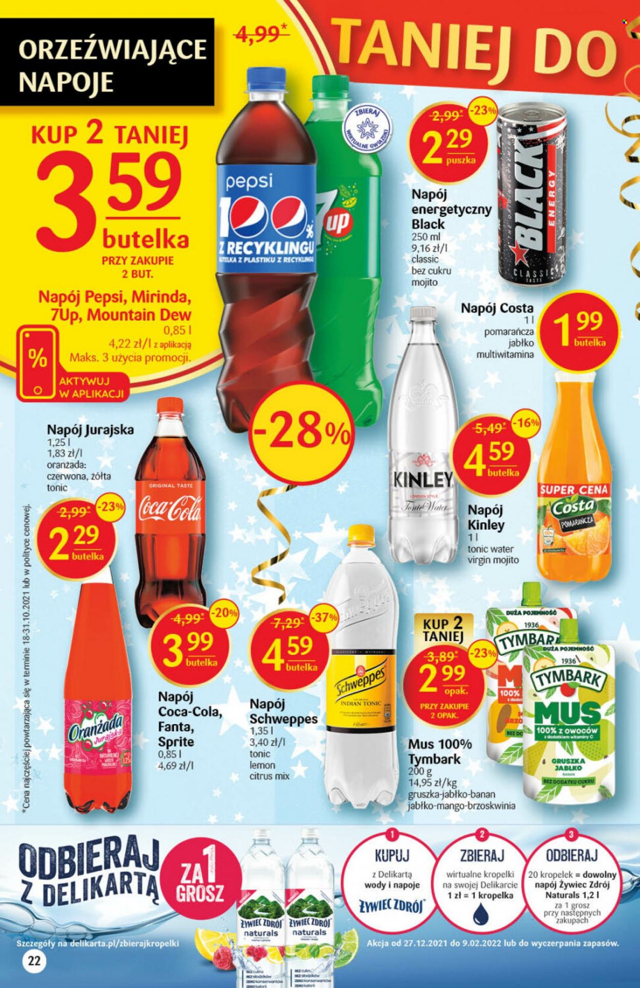Gazetka Delikatesy Centrum - 27.12.2021 - 3.01.2022. Strona 22