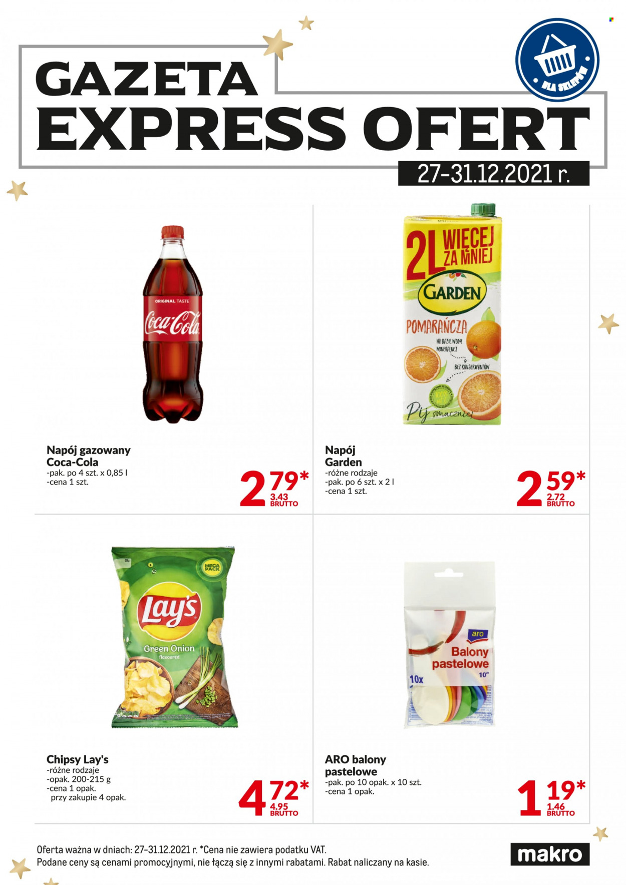 Gazetka Makro - 27.12.2021 - 31.12.2021. Strona 1