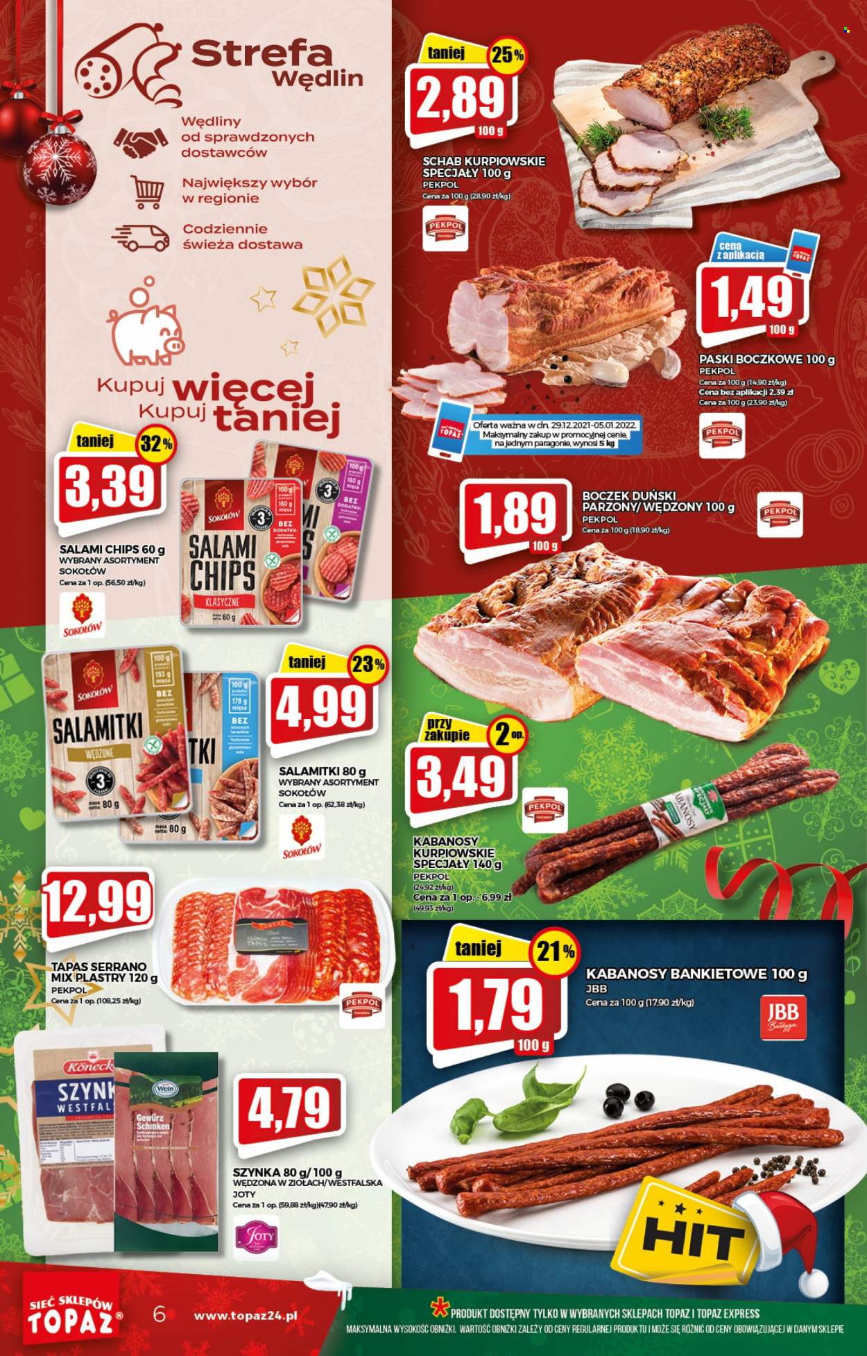 Gazetka Topaz - 29.12.2021 - 5.01.2022. Strona 6