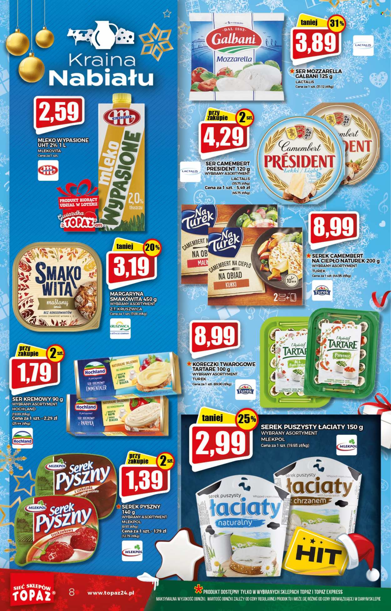 Gazetka Topaz - 29.12.2021 - 5.01.2022. Strona 8
