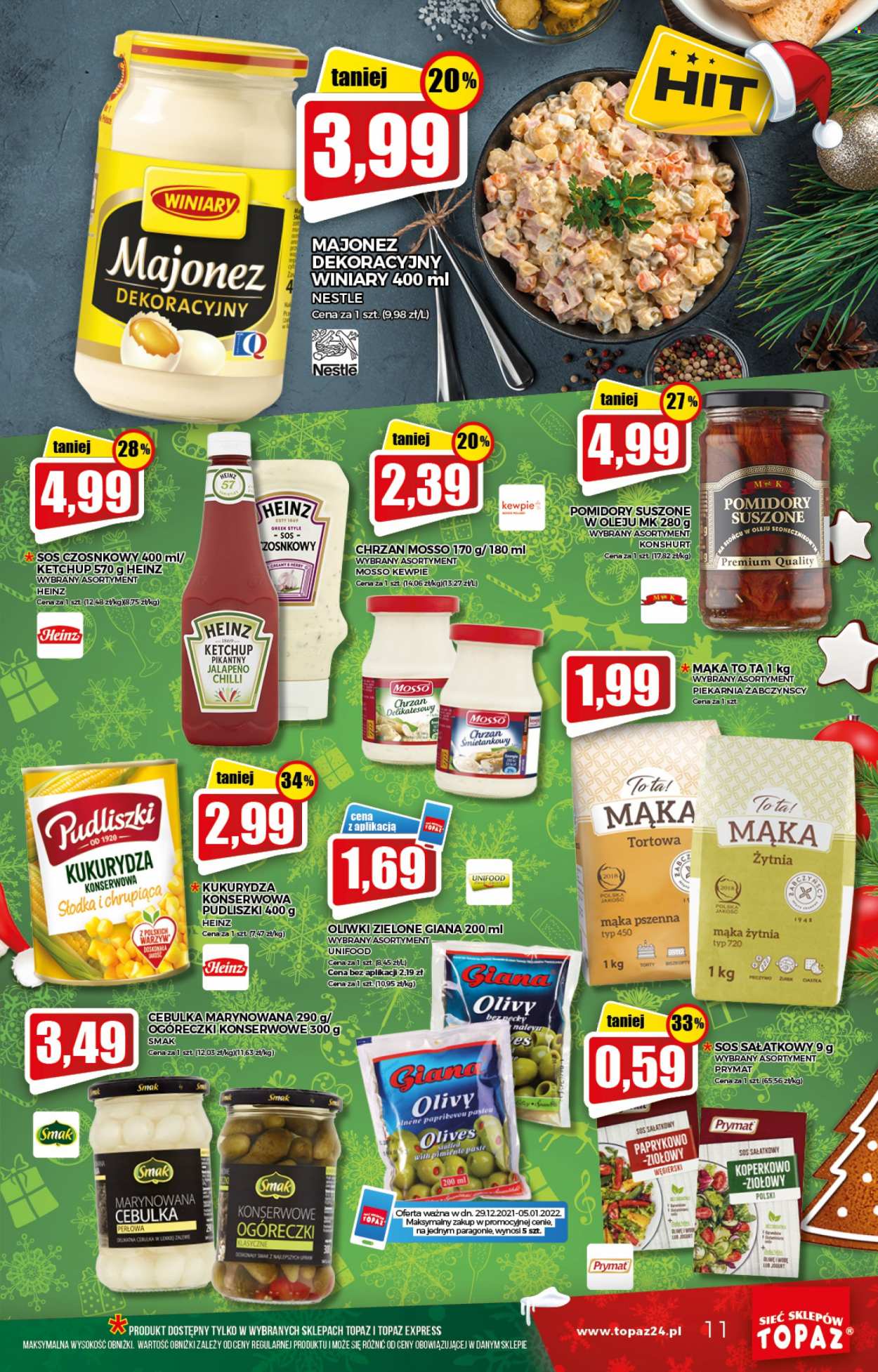 Gazetka Topaz - 29.12.2021 - 5.01.2022. Strona 11