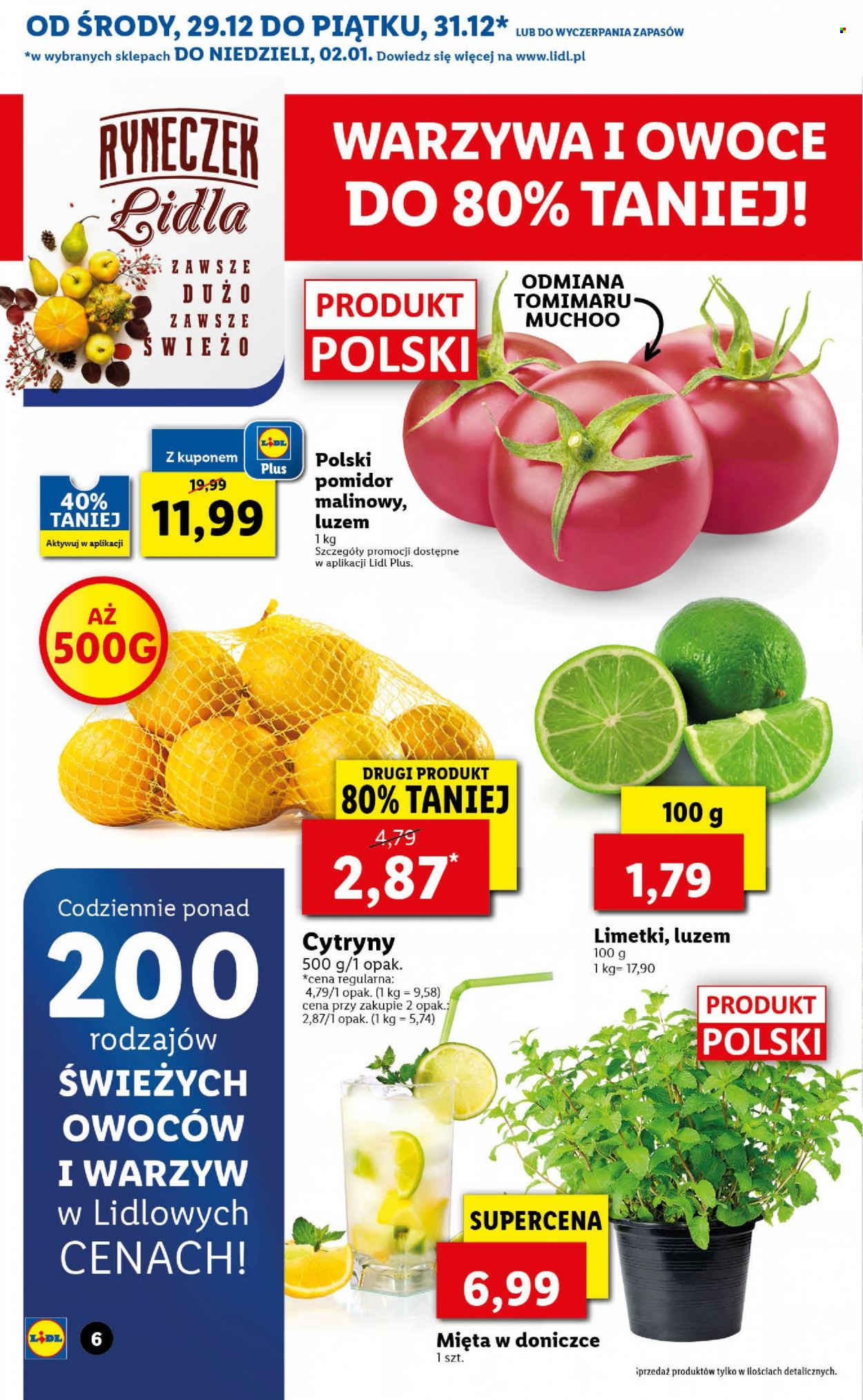 Gazetka Lidl - 29.12.2021 - 2.01.2022. Strona 6