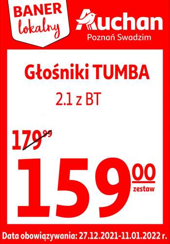 Gazetka Auchan - 27.12.2021 - 11.01.2022.