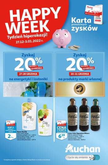 Gazetka Auchan - 27.12.2021 - 3.01.2022.