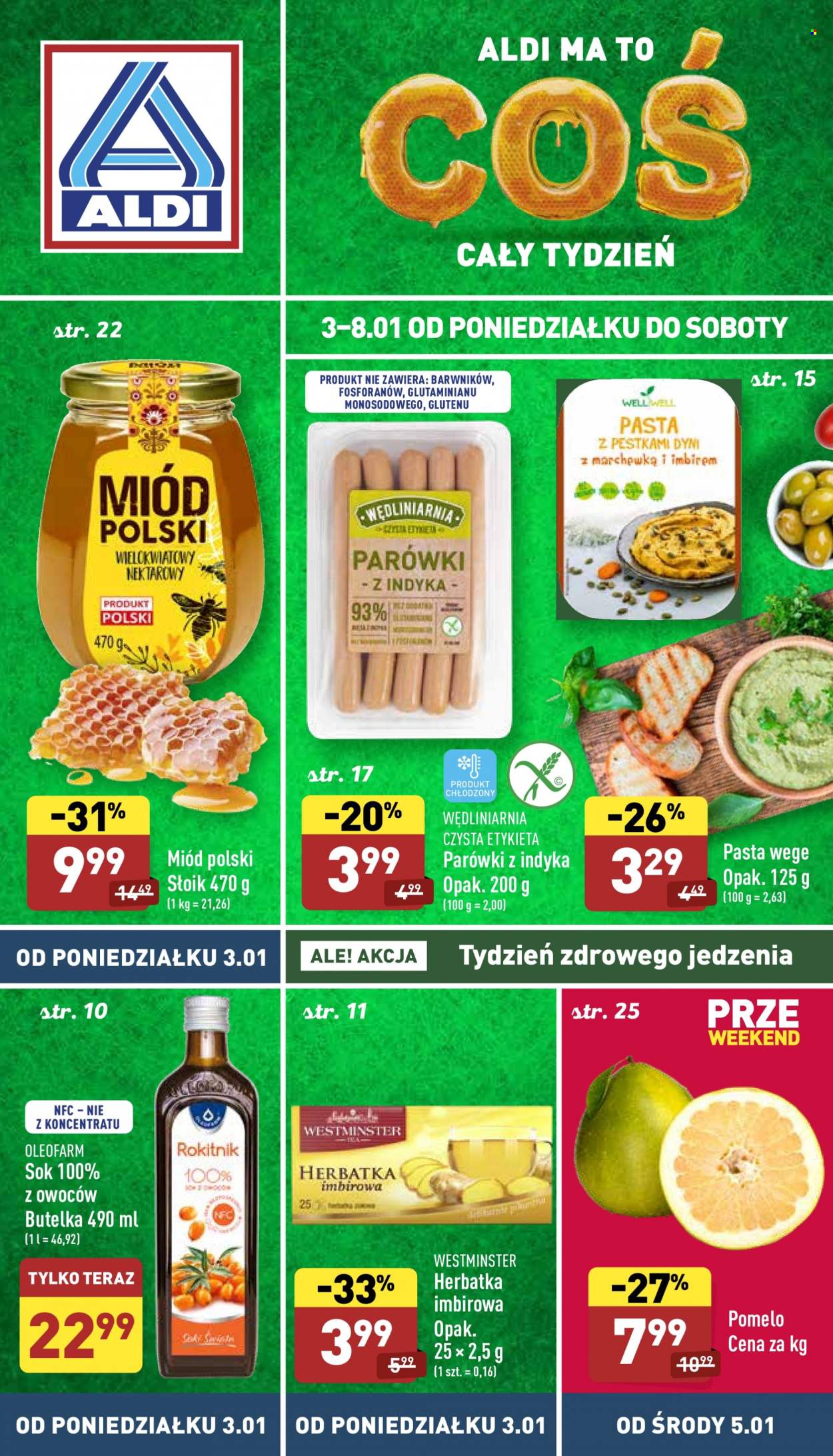 Gazetka ALDI - 3.01.2022 - 8.01.2022. Strona 1