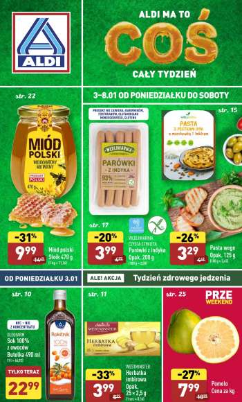 Gazetka ALDI - 3.01.2022 - 8.01.2022.