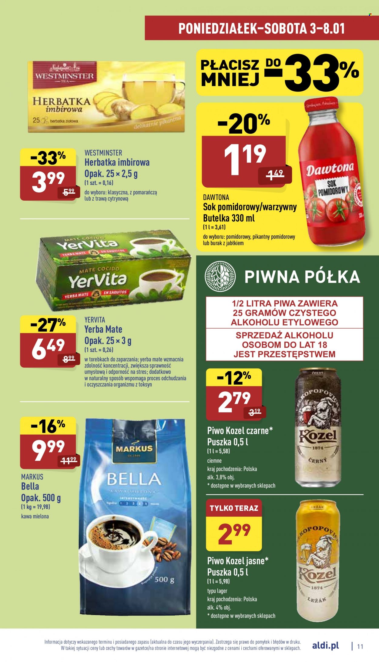 Gazetka ALDI - 3.01.2022 - 8.01.2022. Strona 11