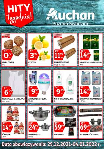 Gazetka Auchan - 29.12.2021 - 4.01.2022.