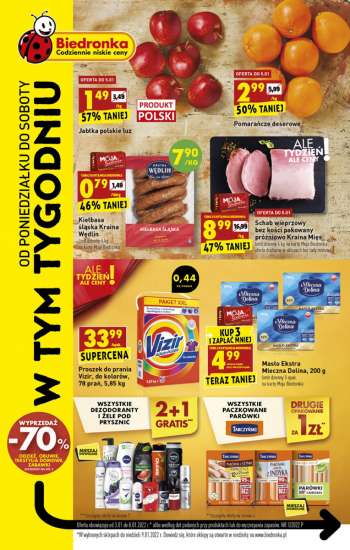 Gazetka Biedronka - 3.01.2022 - 9.01.2022.