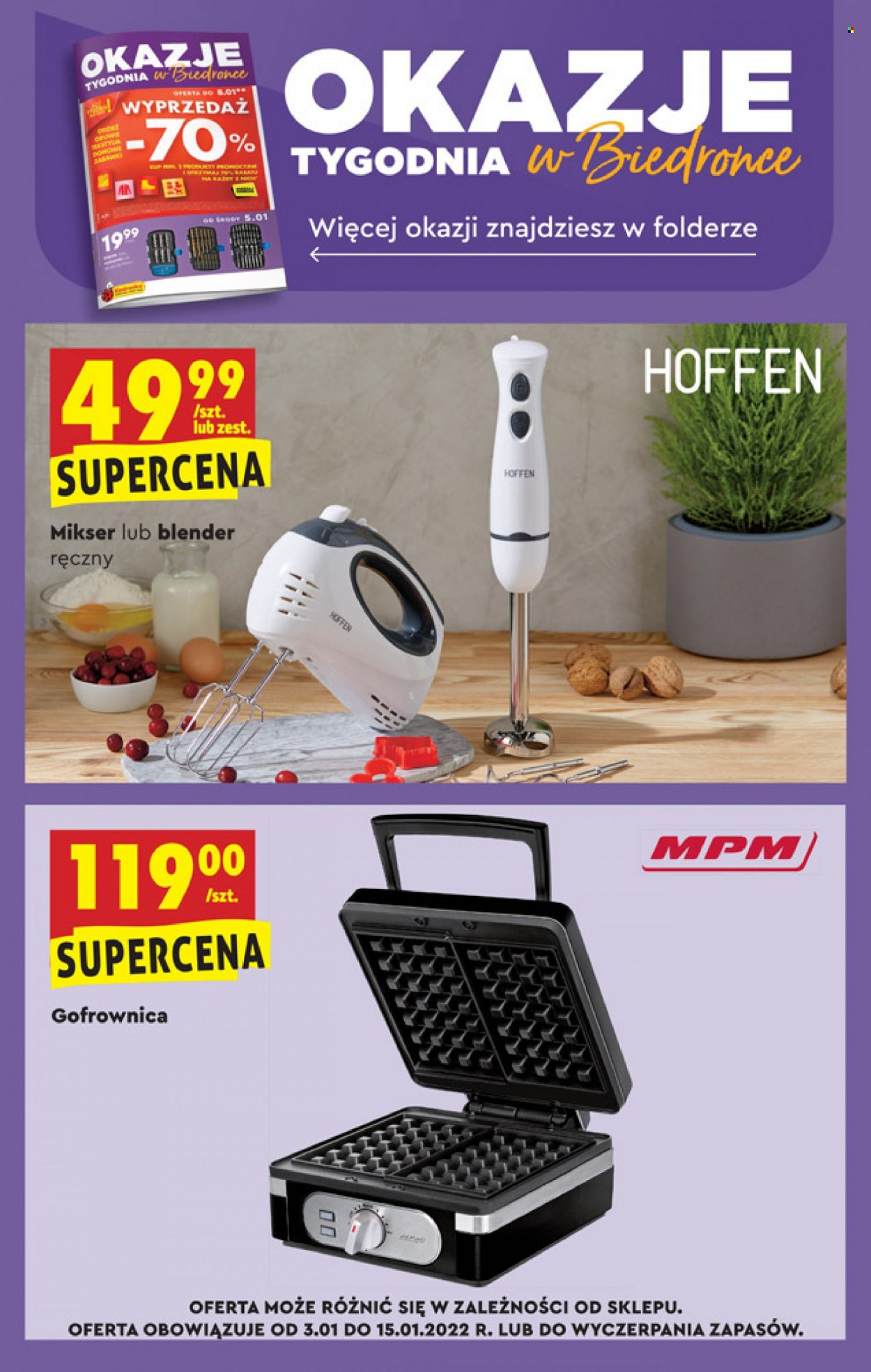 Gazetka Biedronka - 3.01.2022 - 9.01.2022. Strona 62