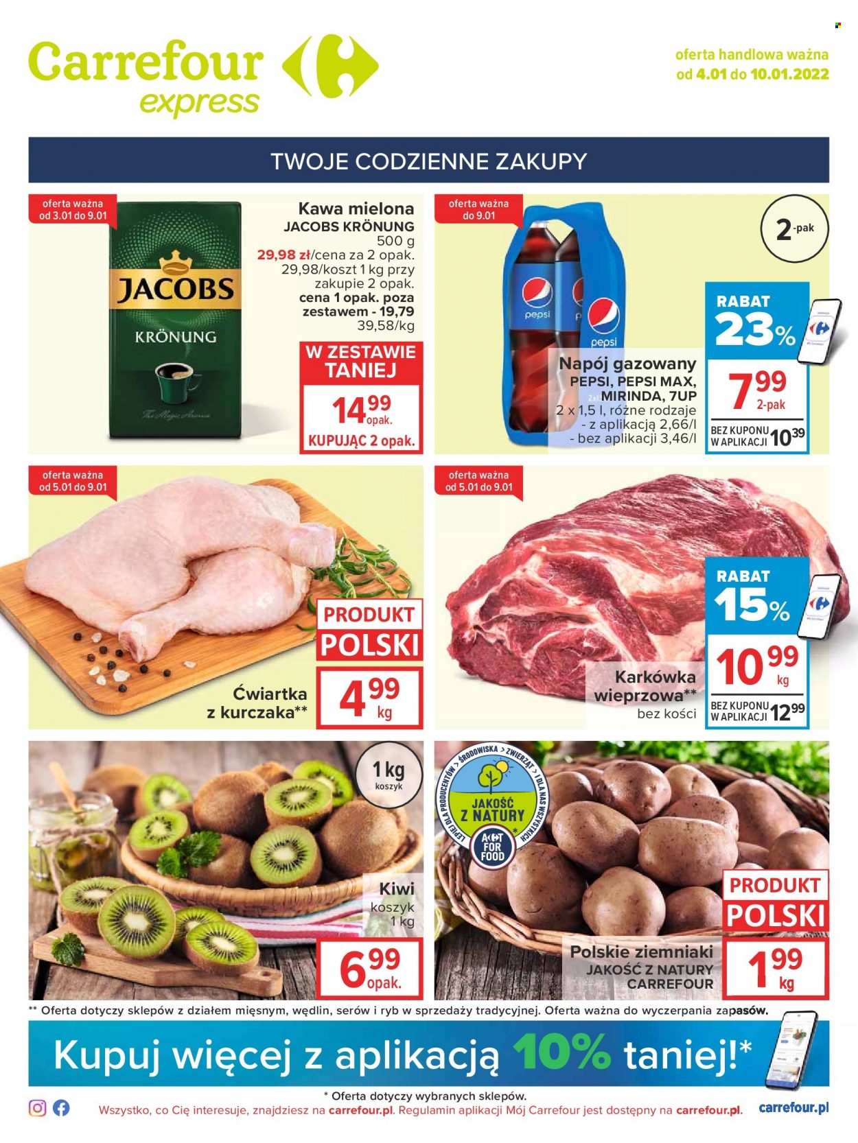 Gazetka Carrefour Express - 4.01.2022 - 10.01.2022. Strona 1