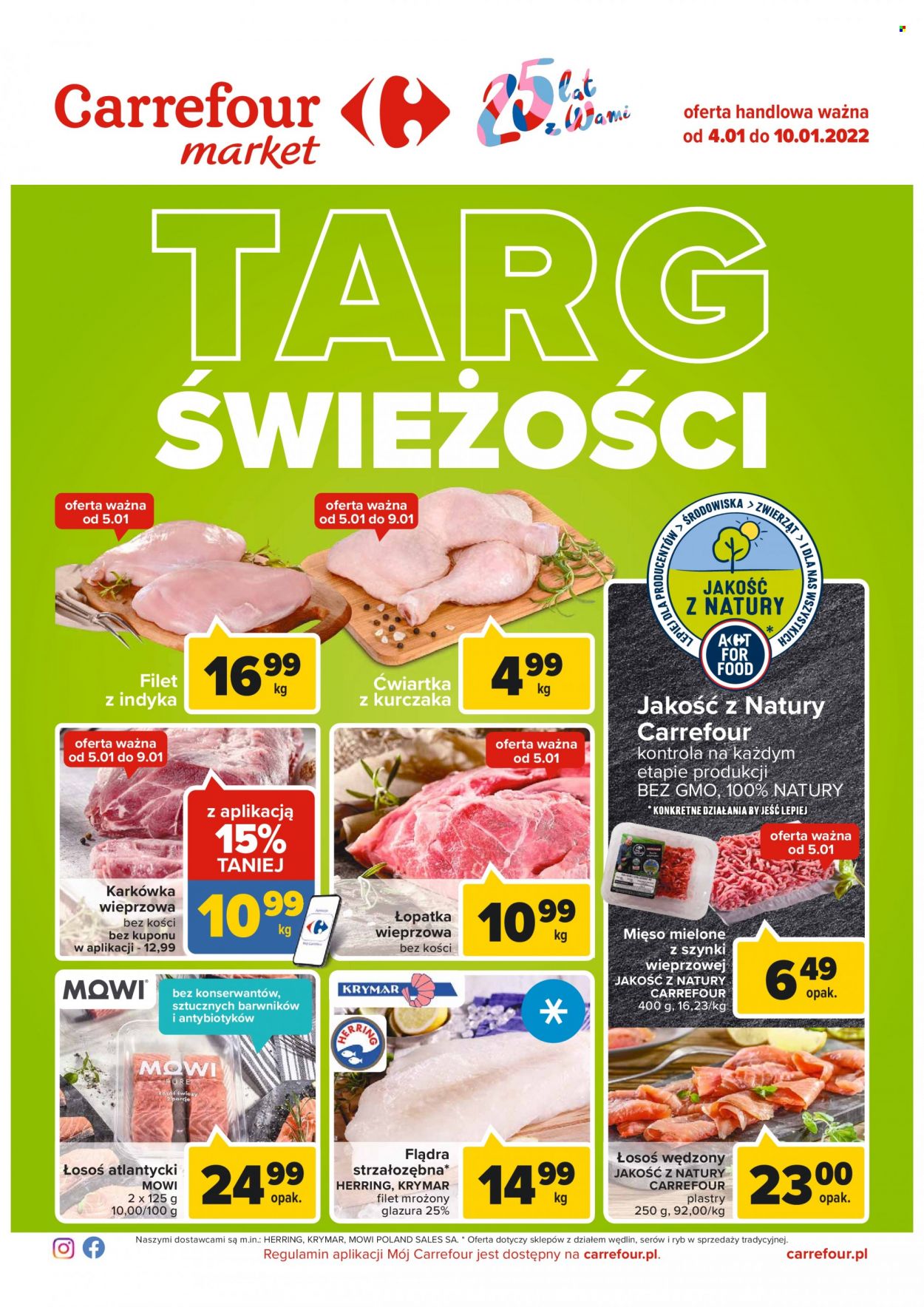 Gazetka Carrefour Market - 4.01.2022 - 10.01.2022. Strona 1