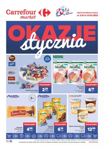 Gazetka Carrefour Market - 3.01.2022 - 31.01.2022.