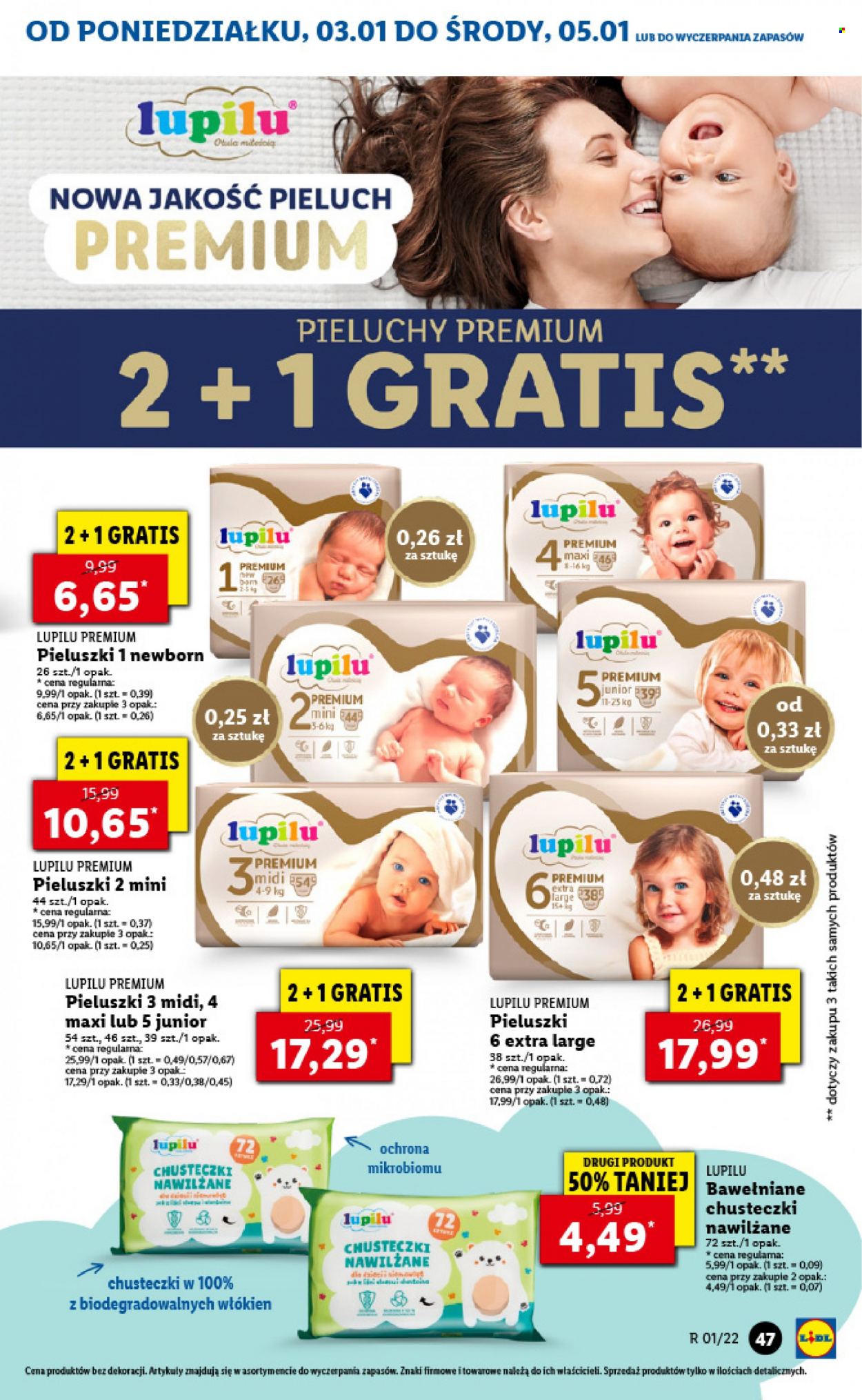 Gazetka Lidl - 3.01.2022 - 5.01.2022. Strona 47