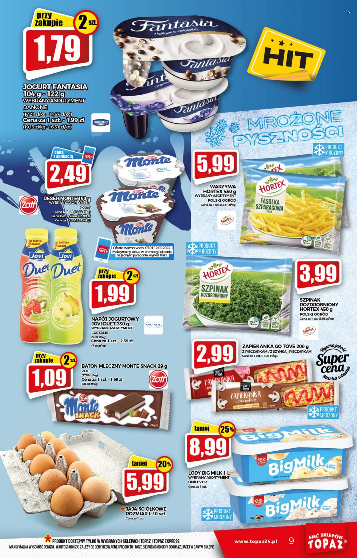 Gazetka Topaz - 7.01.2022 - 12.01.2022. Strona 9