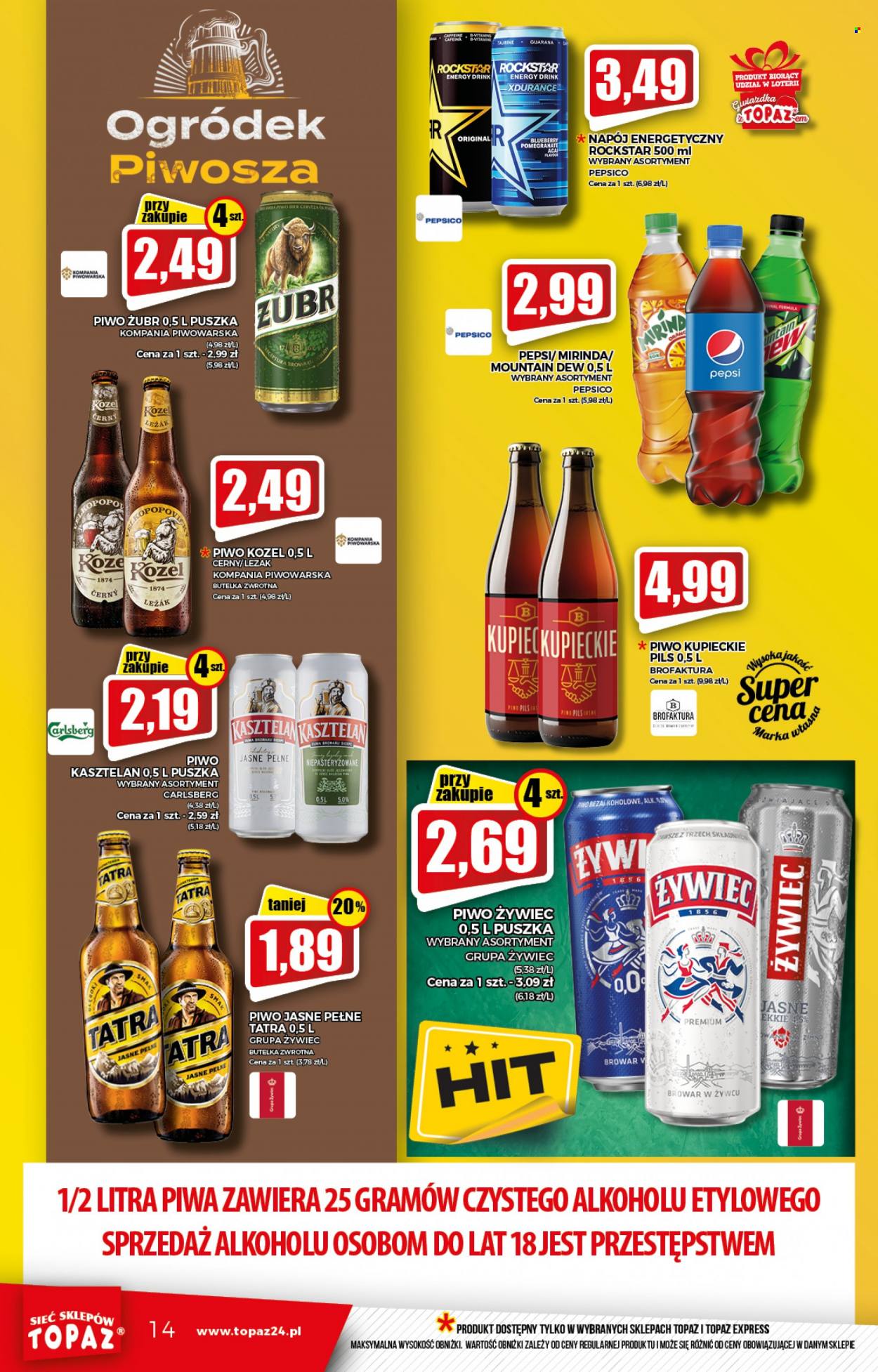 Gazetka Topaz - 7.01.2022 - 12.01.2022. Strona 14