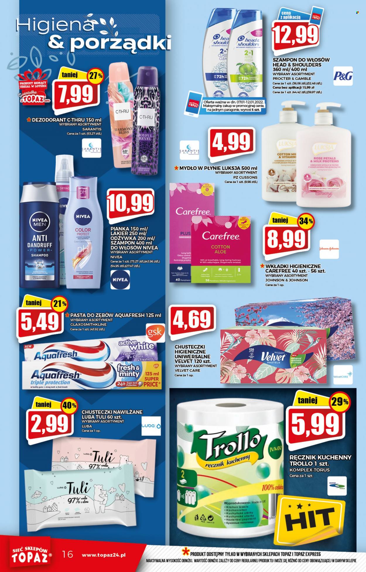 Gazetka Topaz - 7.01.2022 - 12.01.2022. Strona 16