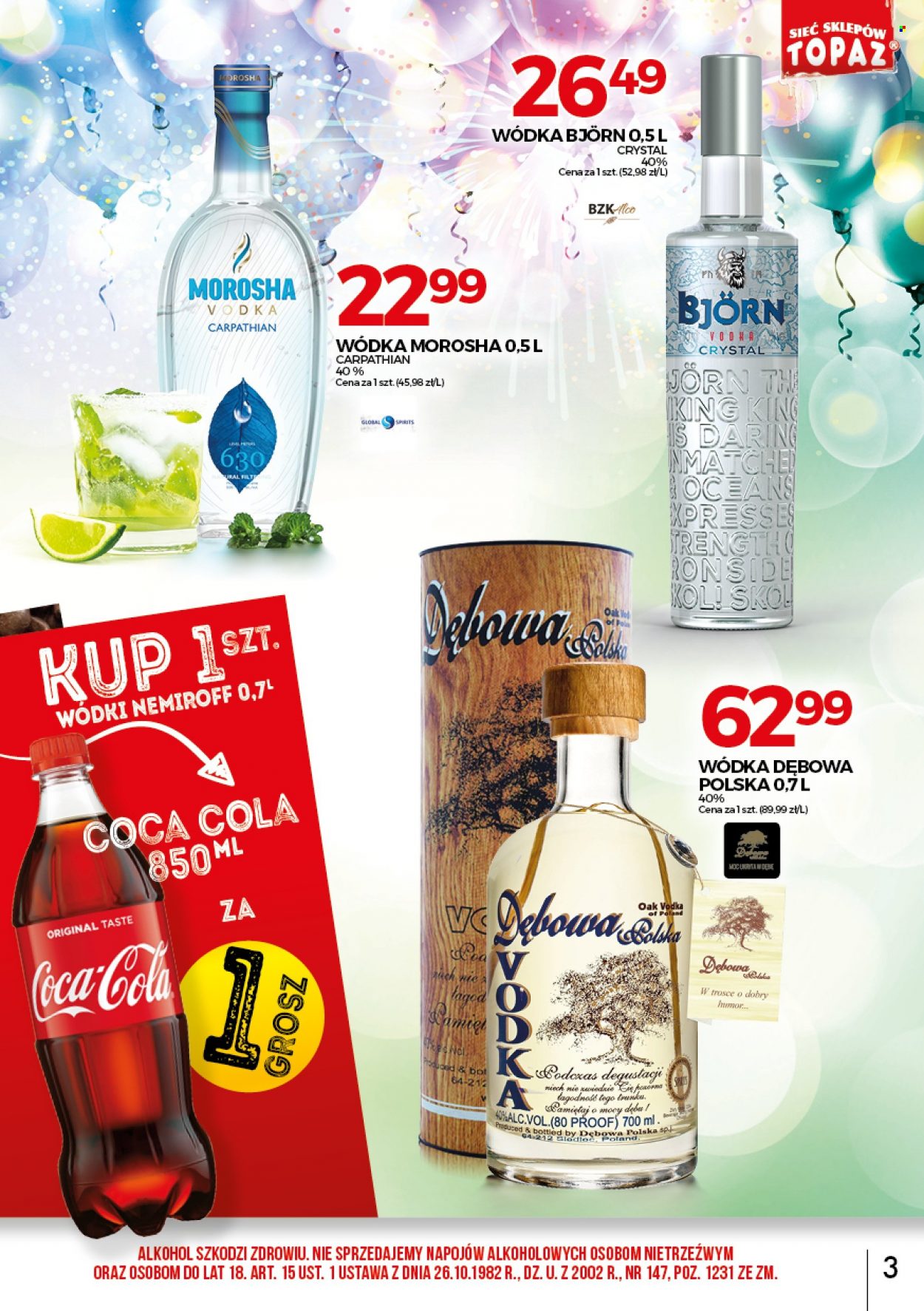 Gazetka Topaz - 2.01.2022 - 31.01.2022. Strona 3