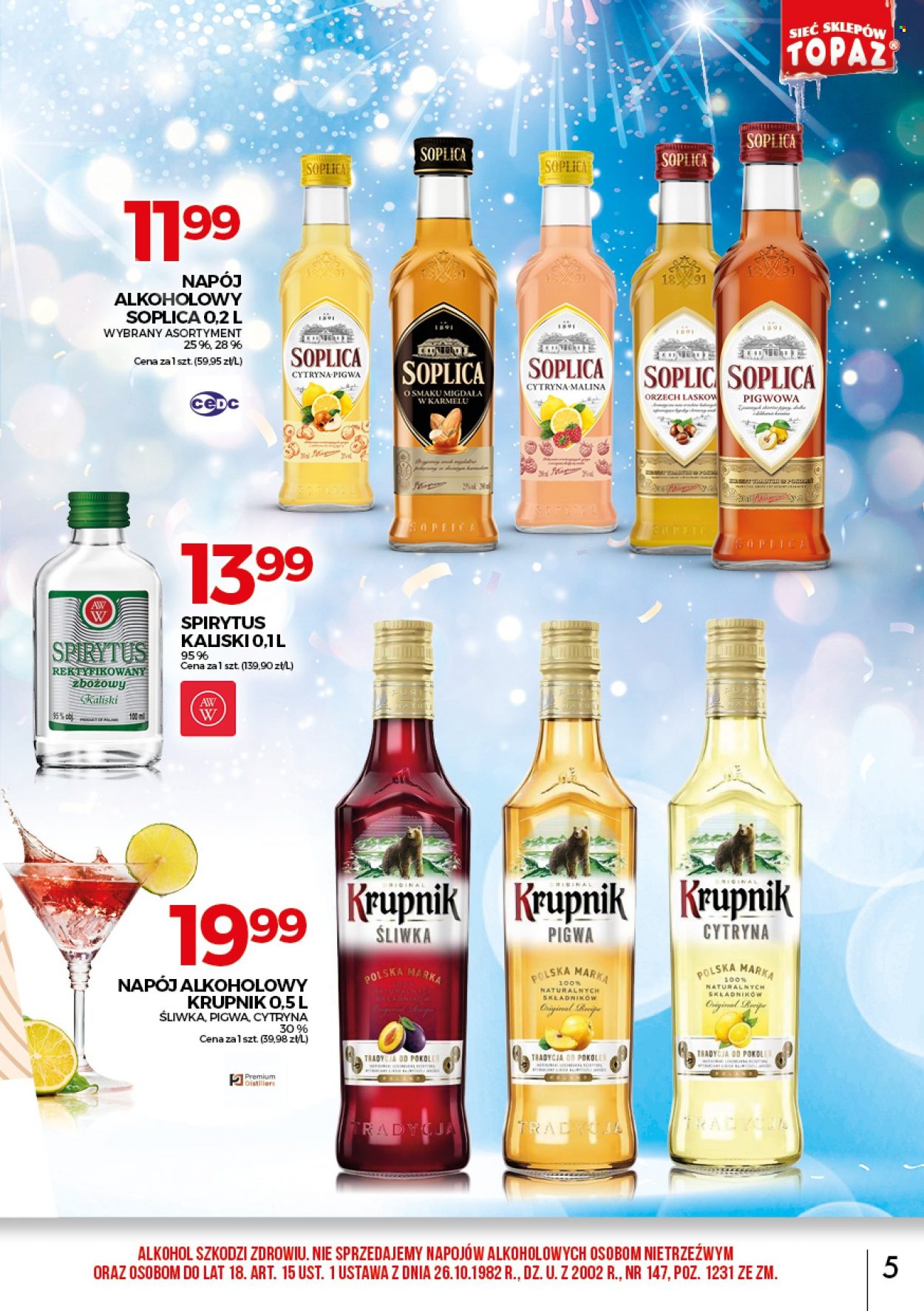 Gazetka Topaz - 2.01.2022 - 31.01.2022. Strona 5