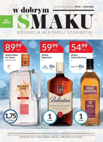 Gazetka Stokrotka Supermarket - 5.01.2022 - 2.02.2022.