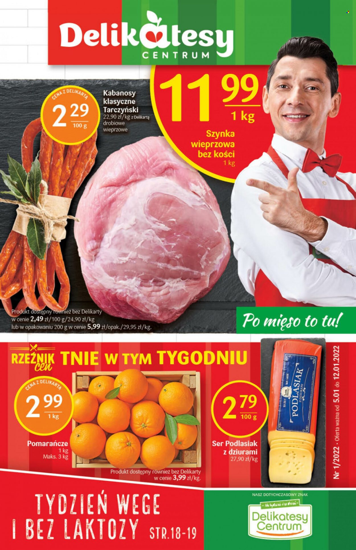 Gazetka Delikatesy Centrum - 5.01.2022 - 12.01.2022. Strona 1