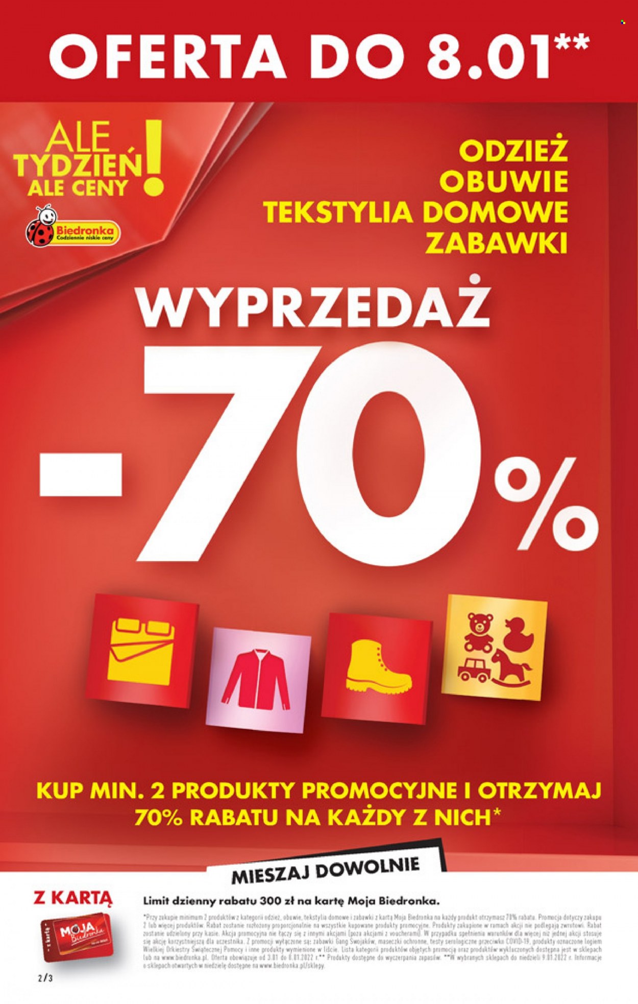 Gazetka Biedronka - 5.01.2022 - 12.01.2022. Strona 2