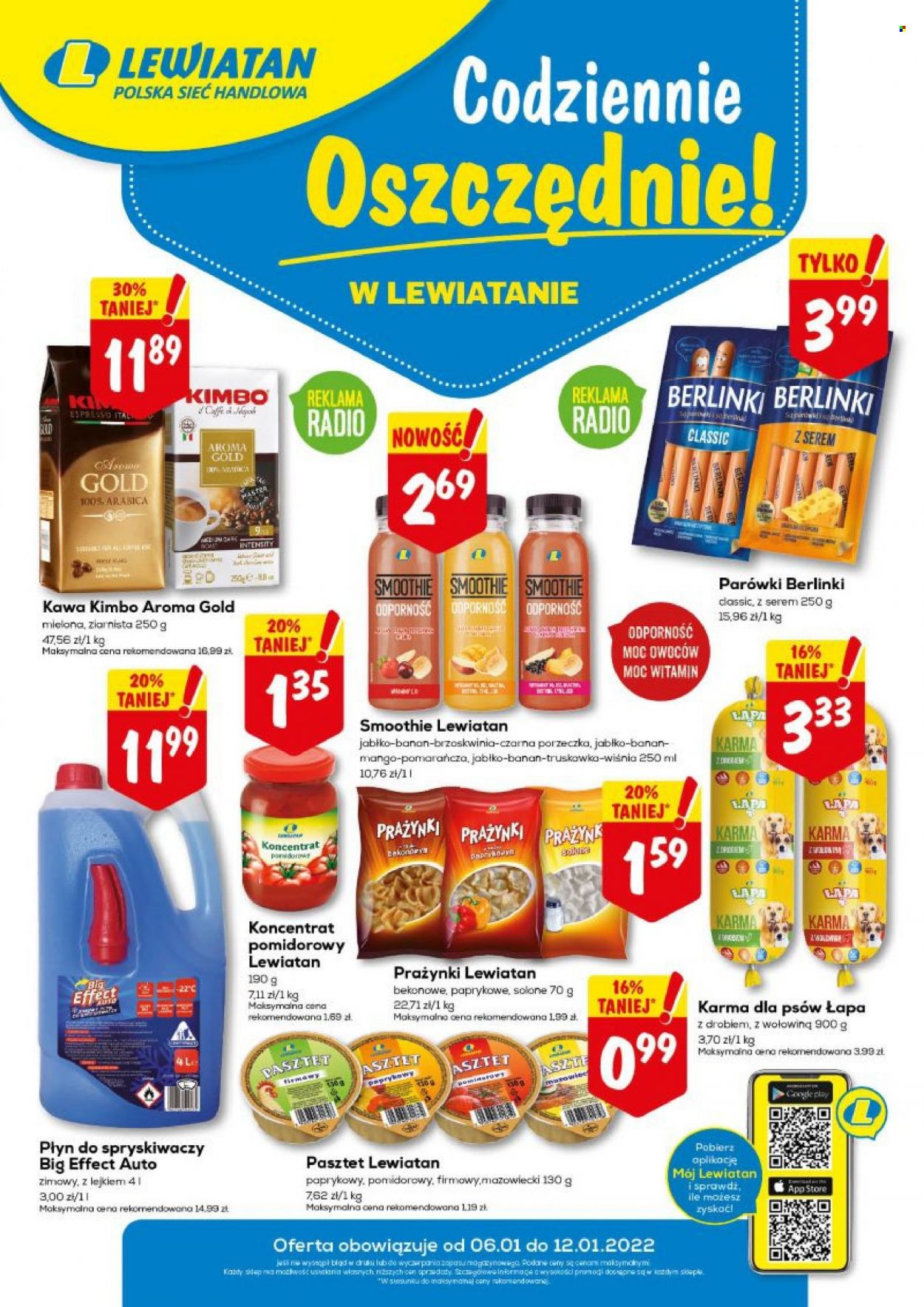 Gazetka Lewiatan - 6.01.2022 - 12.01.2022. Strona 4