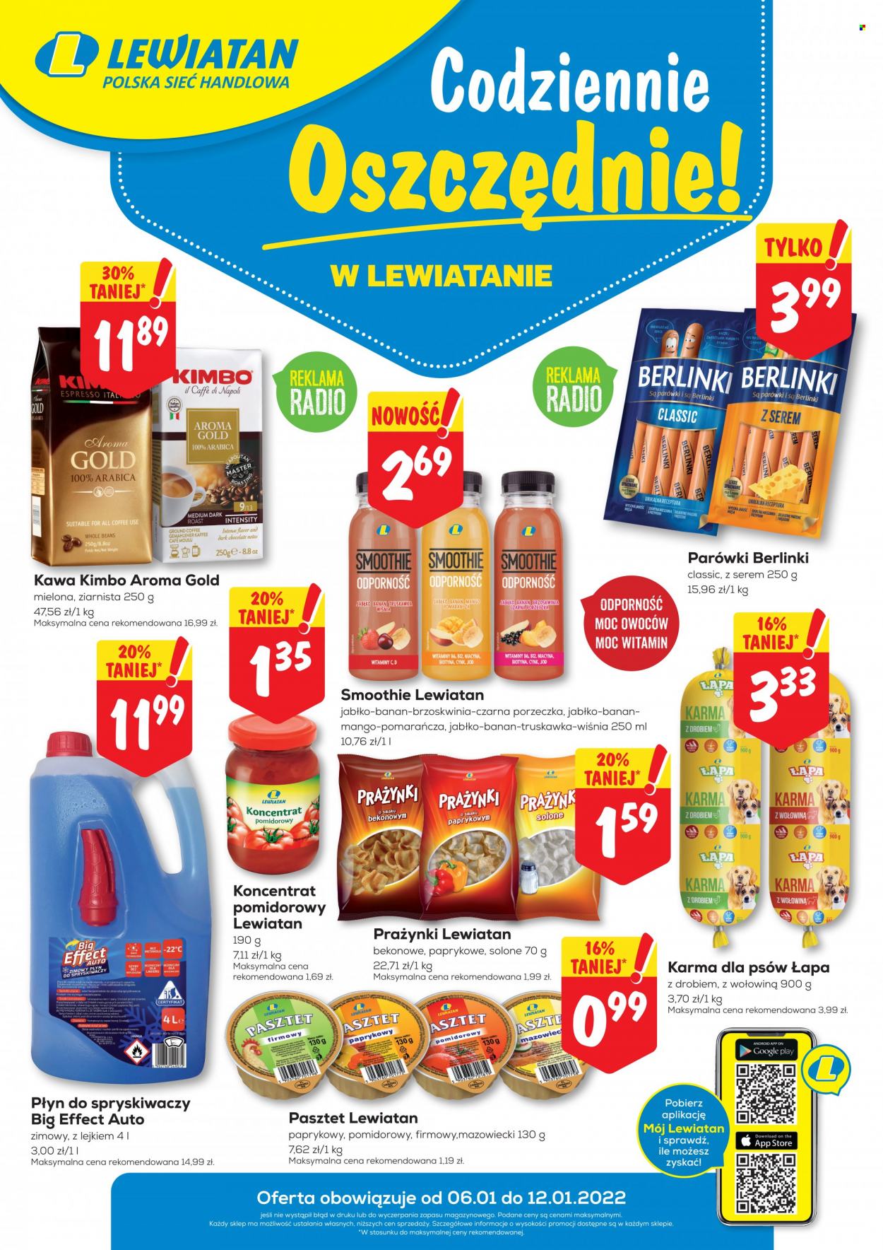 Gazetka Lewiatan - 6.01.2022 - 12.01.2022. Strona 1