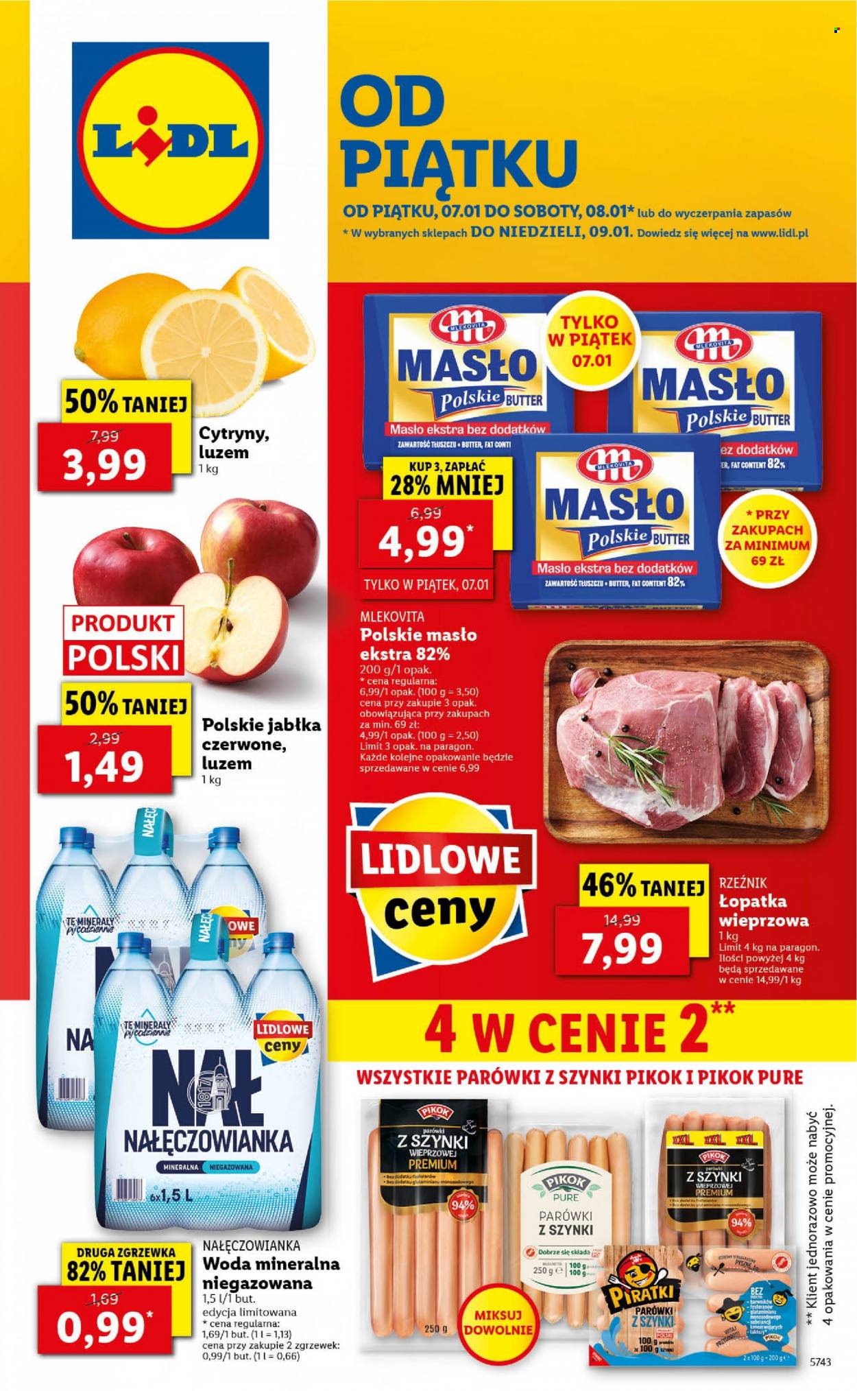 Gazetka Lidl - 7.01.2022 - 9.01.2022. Strona 1